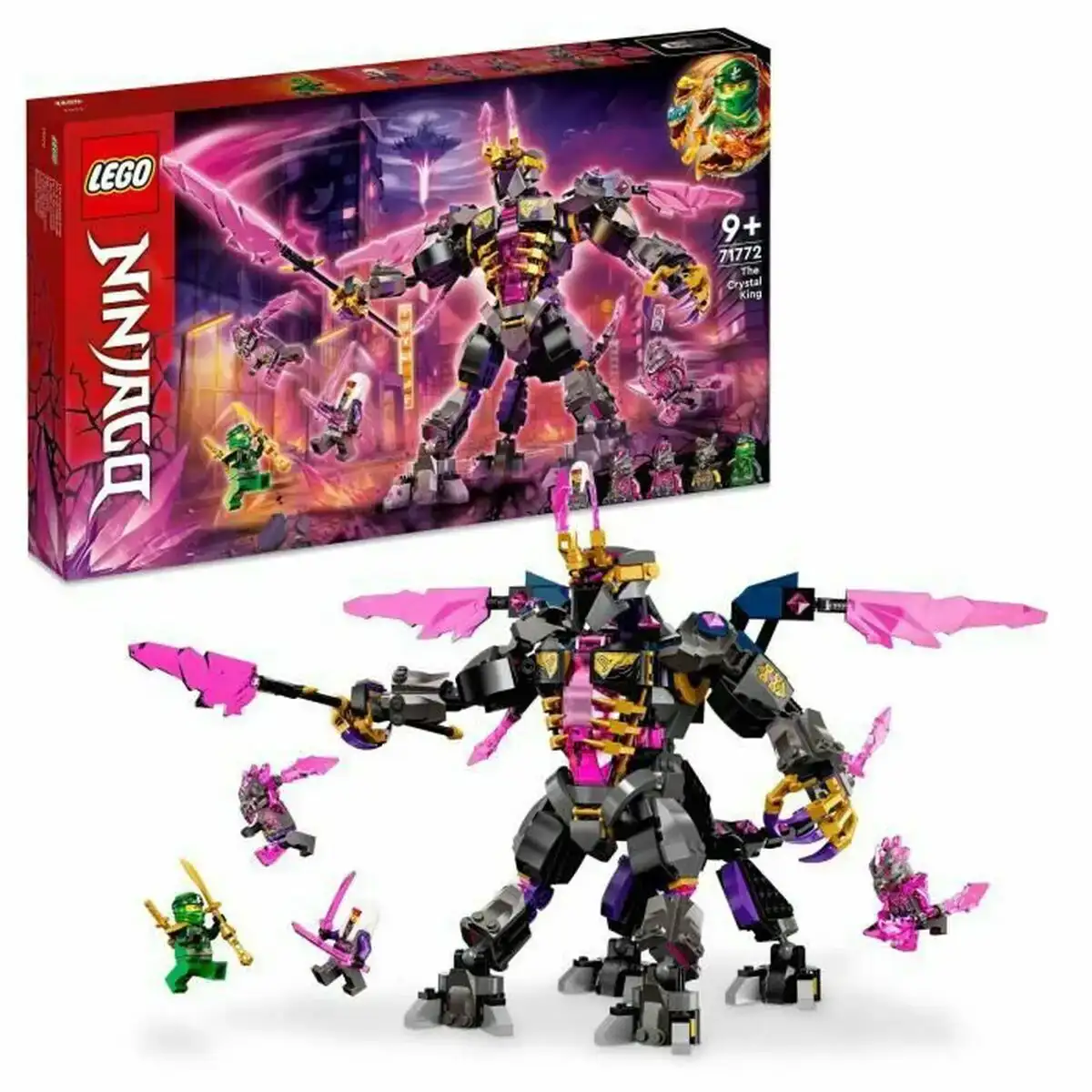 Playset lego ninjago 71772 le roi de cristal_9844. Entrez dans le Monde de DIAYTAR COTE D'IVOIRE - Où Chaque Article Raconte une Histoire Unique. Explorez notre boutique en ligne pour dénicher des trésors qui incarnent l'âme du Côte d'Ivoire.