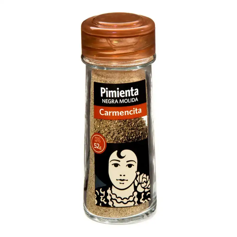 Poivre noir carmencita moulu 52 g_3272. DIAYTAR COTE D'IVOIRE - Là où Chaque Clic Compte. Parcourez notre boutique en ligne et laissez-vous guider vers des trouvailles uniques qui enrichiront votre quotidien.