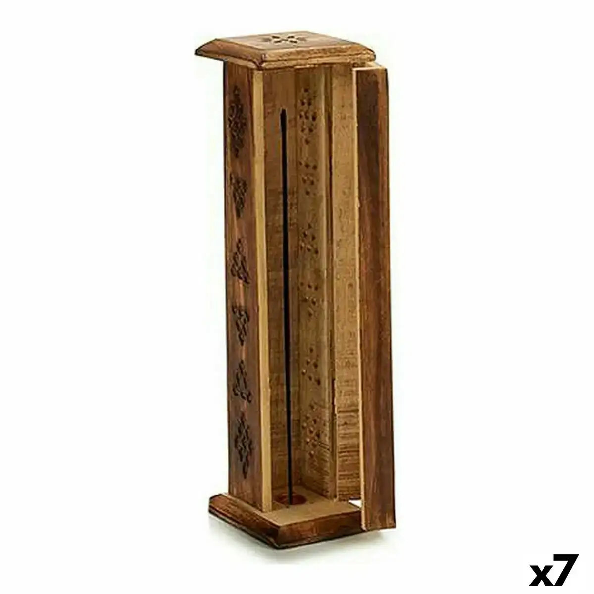 Porte encens 8 x 30 7 x 8 cm 7 unite s_7563. Entrez dans l'Univers de DIAYTAR COTE D'IVOIRE - Où Chaque Produit a une Signification. Explorez notre gamme diversifiée et découvrez des articles qui résonnent avec votre vie.