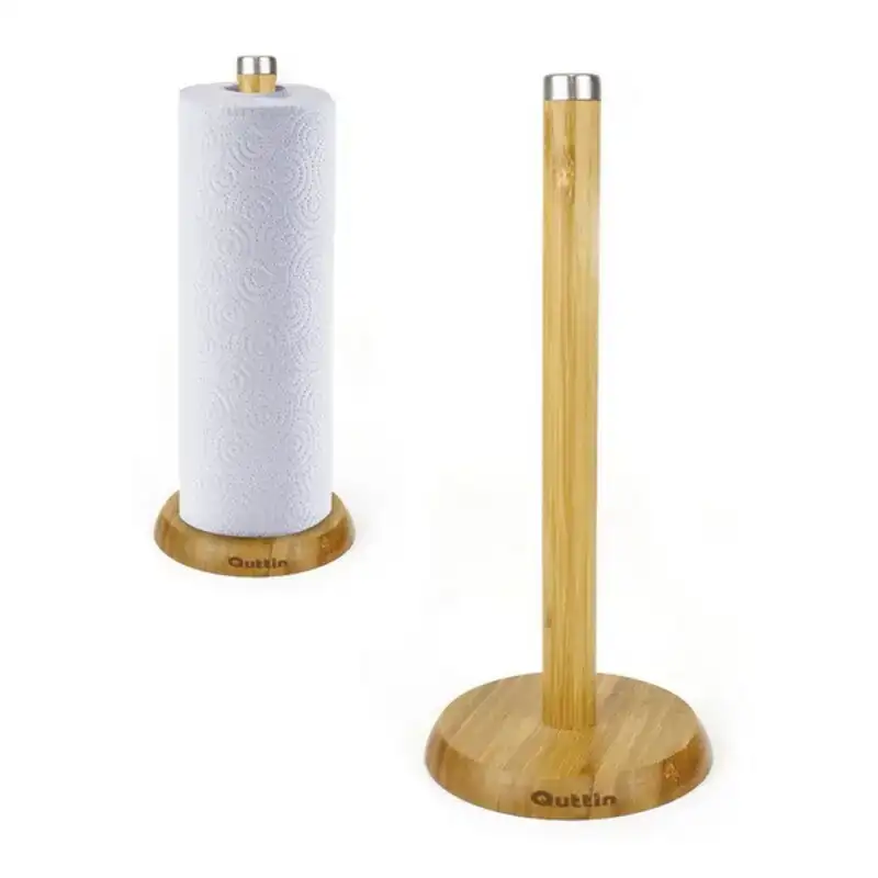 Porte papier de cuisine quttin bamboo ø 16 x 33 5 cm_2862. Bienvenue sur DIAYTAR COTE D'IVOIRE - Où Choisir Rime avec Qualité. Explorez notre gamme diversifiée et découvrez des articles conçus pour répondre à vos attentes élevées.