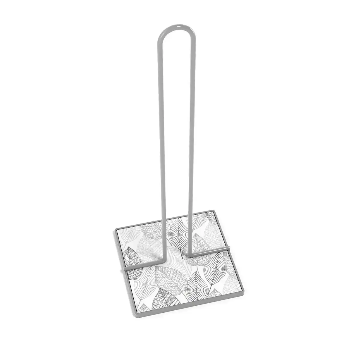 Porte papier de cuisine versa gardee feuilles me tal acier mdf bois 16 5 x 31 x 13 cm_2227. DIAYTAR COTE D'IVOIRE - Où Chaque Produit est une Histoire à Raconter. Découvrez notre sélection de produits qui vous permettent de créer votre propre récit à travers vos achats.