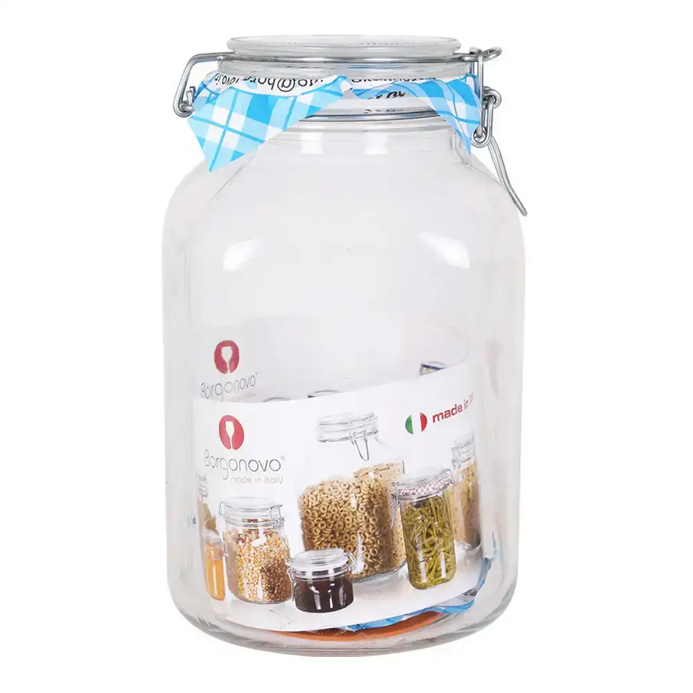 Pot en verre borgonovo primizie hermetic transparent 3 1 l 13 x 13 x 24 cm_1548. DIAYTAR COTE D'IVOIRE - L'Art de Vivre le Shopping en Ligne. Découvrez notre plateforme intuitive et trouvez des produits qui vous inspirent et vous enchantent, à chaque clic.