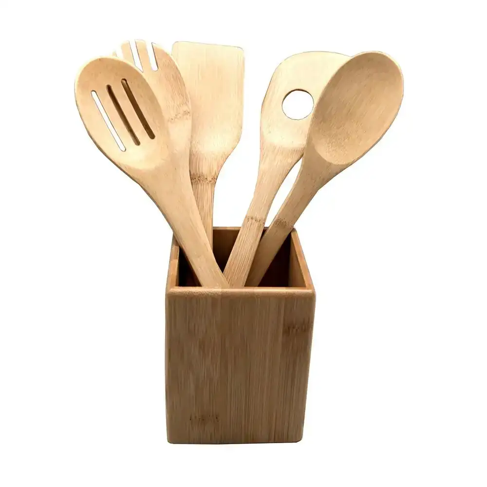 Pot pour ustensiles de cuisine versa bambou 10 x 13 5 x 10 cm_7088. Entrez dans l'Univers de DIAYTAR COTE D'IVOIRE - Où Choisir est un Plaisir. Explorez notre gamme variée et trouvez des articles qui parlent à votre cœur et à votre style.