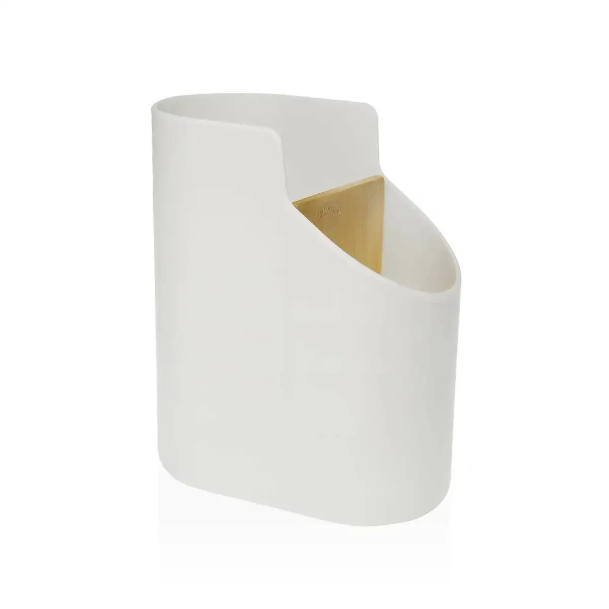 Pot pour ustensiles de cuisine versa blanc 8 5 x 17 6 x 15 cm bambou abs_5004. DIAYTAR COTE D'IVOIRE - Votre Passage vers le Raffinement. Plongez dans notre univers de produits exquis et choisissez des articles qui ajoutent une touche de sophistication à votre vie.