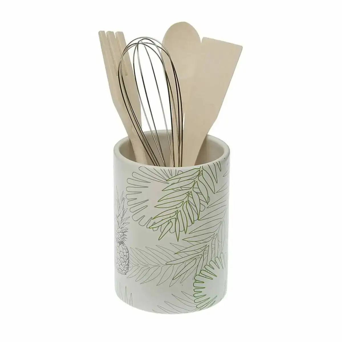 Pot pour ustensiles de cuisine versa ce ramique 10 5 x 14 x 10 5 cm_4222. Bienvenue chez DIAYTAR COTE D'IVOIRE - Où Chaque Achat est un Geste d'Amour. Découvrez notre sélection minutieuse et choisissez des articles qui témoignent de votre passion.
