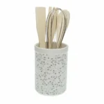 Pot pour ustensiles de cuisine versa oxford ceramic 10 x 15 x 10 cm_7766. DIAYTAR COTE D'IVOIRE - Où Choisir Devient une Découverte. Explorez notre boutique en ligne et trouvez des articles qui vous surprennent et vous ravissent à chaque clic.