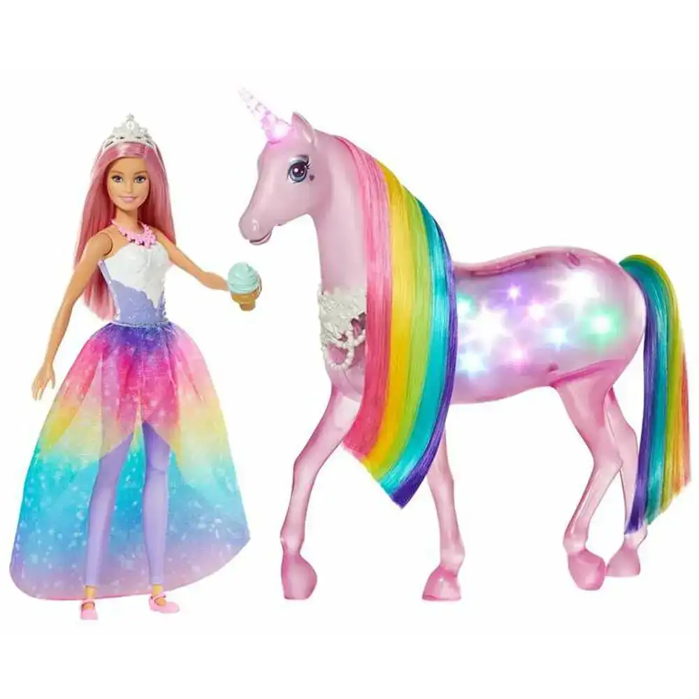 Poupe e avec animal de compagnie barbie dreamtopia licorne_5393. Bienvenue chez DIAYTAR COTE D'IVOIRE - Où Chaque Achat est un Geste d'Amour. Découvrez notre sélection minutieuse et choisissez des articles qui témoignent de votre passion.
