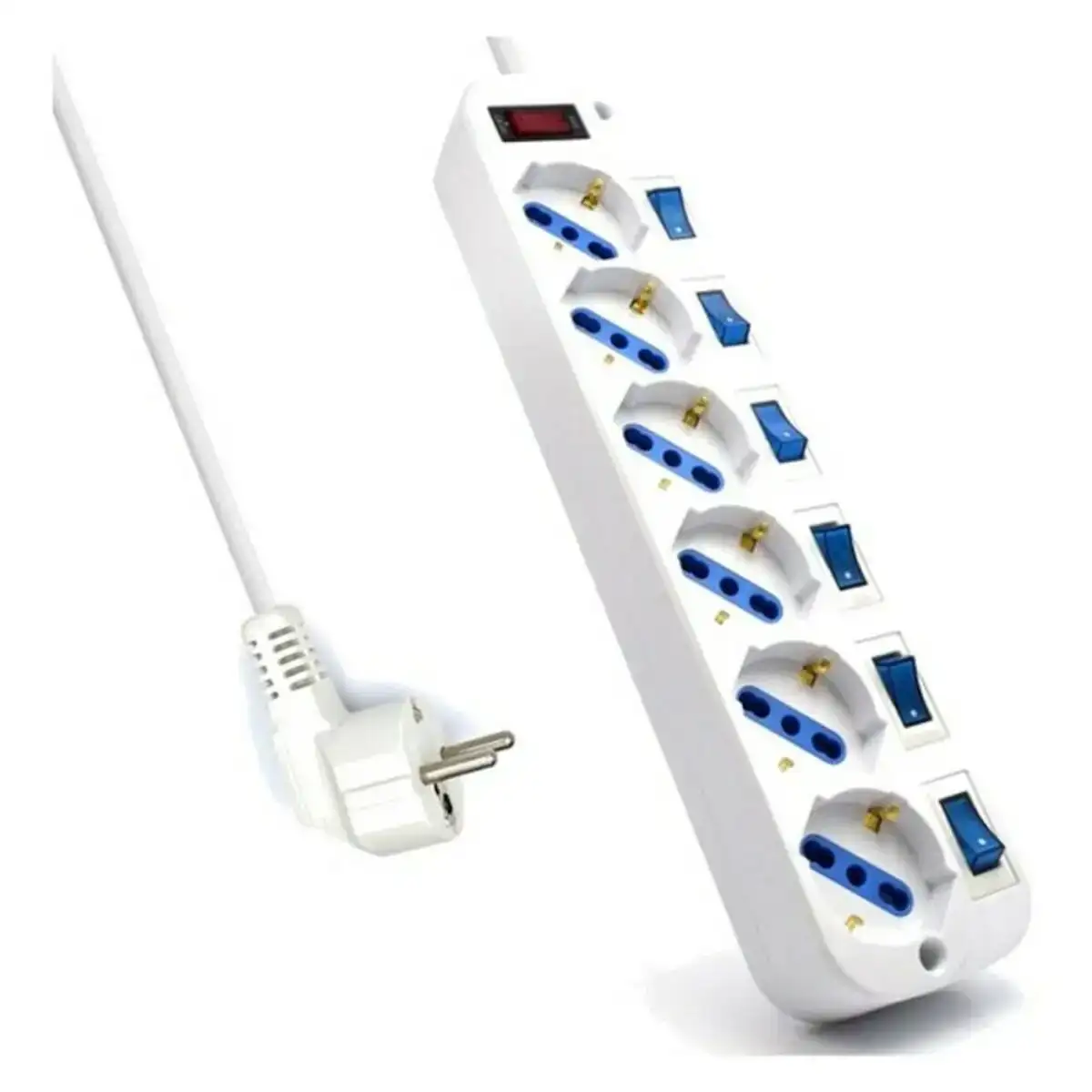 Prise de courant 6 prises avec interrupteur ewent ew3932 3m 3500w blanc_4940. DIAYTAR COTE D'IVOIRE - Où la Tradition Renouvelée Rencontre l'Innovation. Explorez notre gamme de produits qui fusionnent l'héritage culturel avec les besoins contemporains.
