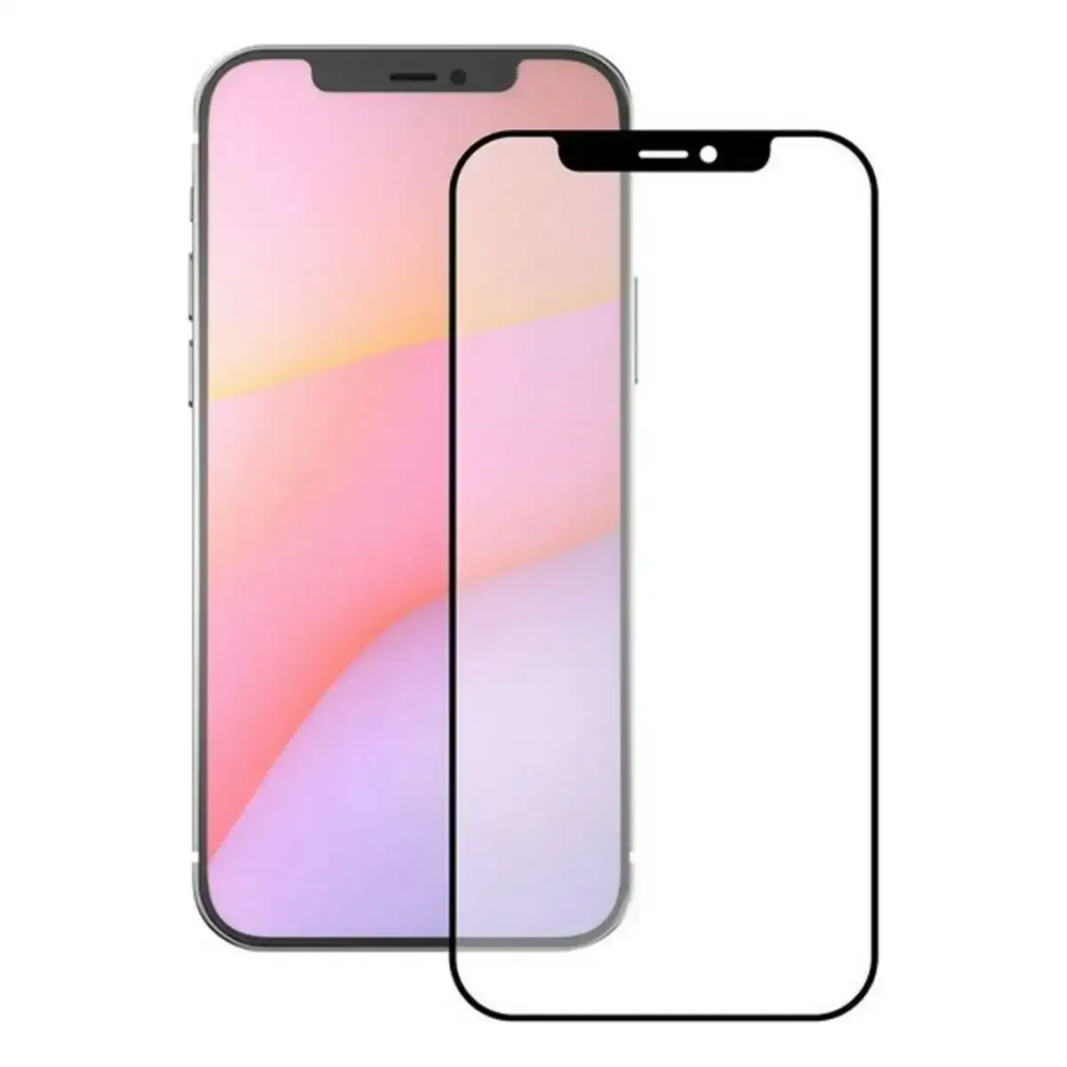 Protecteur d e cran en verre trempe iphone 12 pro max ksix full glue 2 5d_5492. DIAYTAR COTE D'IVOIRE - Là où Choisir est une Célébration de l'Artisanat. Explorez notre gamme variée et choisissez des produits qui incarnent la tradition et le talent des artisans du Côte d'Ivoire.
