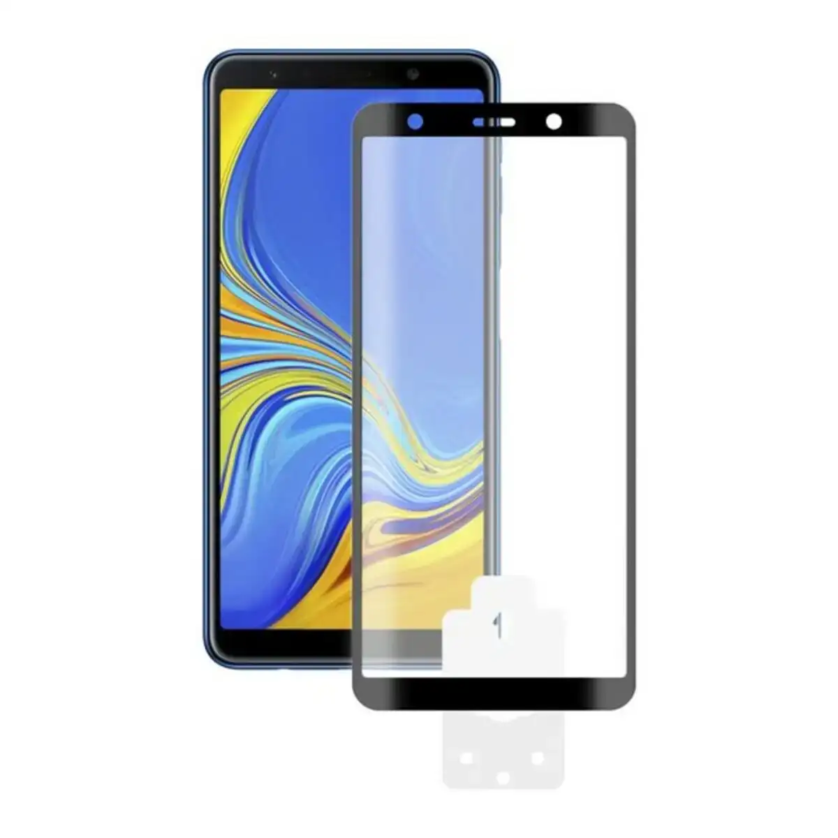 Protecteur d e cran en verre trempe samsung galaxy a7 2018_6777. DIAYTAR COTE D'IVOIRE - Là où Choisir est un Acte d'Amour pour le Côte d'Ivoire. Explorez notre gamme et choisissez des produits qui célèbrent la culture et l'artisanat du pays.
