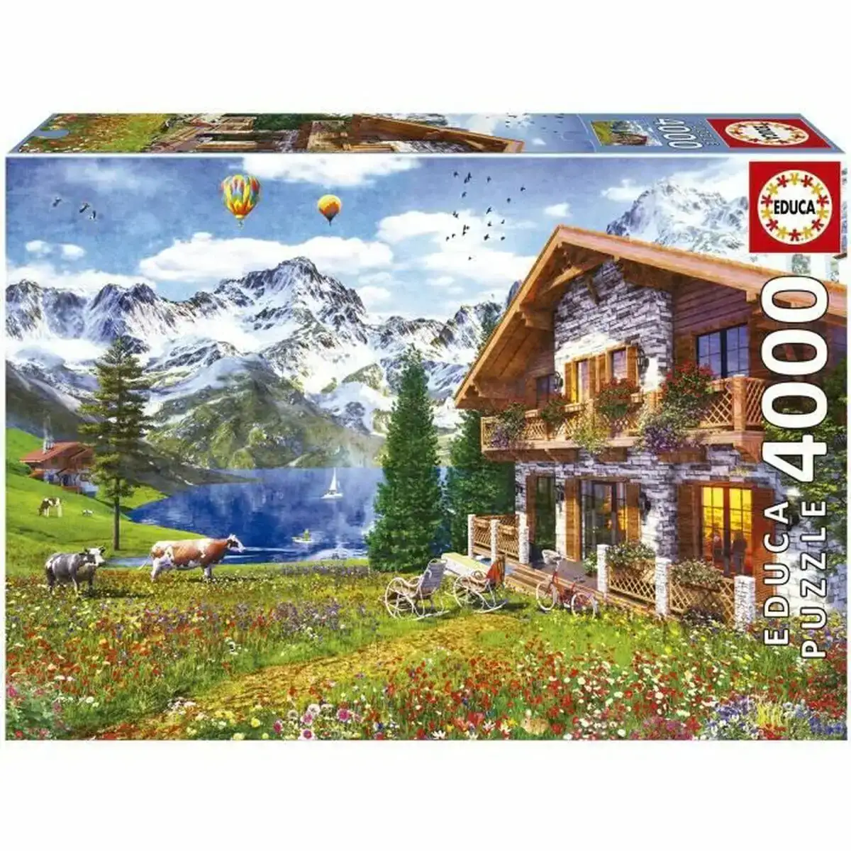 Puzzle educa 4000 pie ces_9318. Bienvenue chez DIAYTAR COTE D'IVOIRE - Où Choisir est un Voyage. Plongez dans notre plateforme en ligne pour trouver des produits qui ajoutent de la couleur et de la texture à votre quotidien.