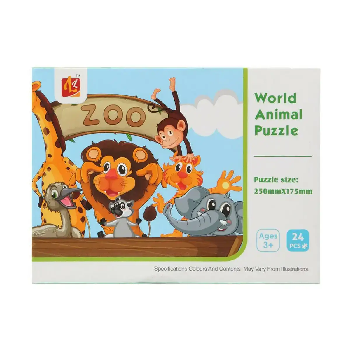 Puzzle zoo 16 x 12 cm 24 pie ces_1336. Bienvenue chez DIAYTAR COTE D'IVOIRE - Où Chaque Détail Fait la Différence. Découvrez notre sélection méticuleuse et choisissez des articles qui répondent à vos exigences.