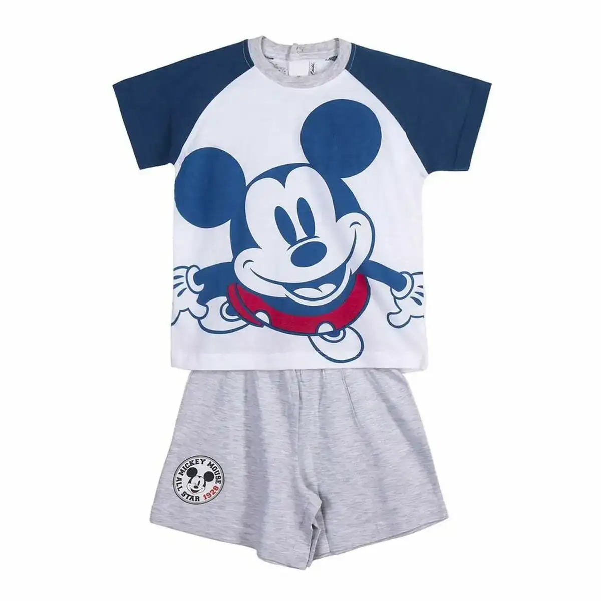 Pyjama d e te mickey mouse gris_7073. DIAYTAR COTE D'IVOIRE - Où Choisir Devient un Plaisir. Découvrez notre boutique en ligne et choisissez parmi une variété de produits qui satisferont tous vos besoins.