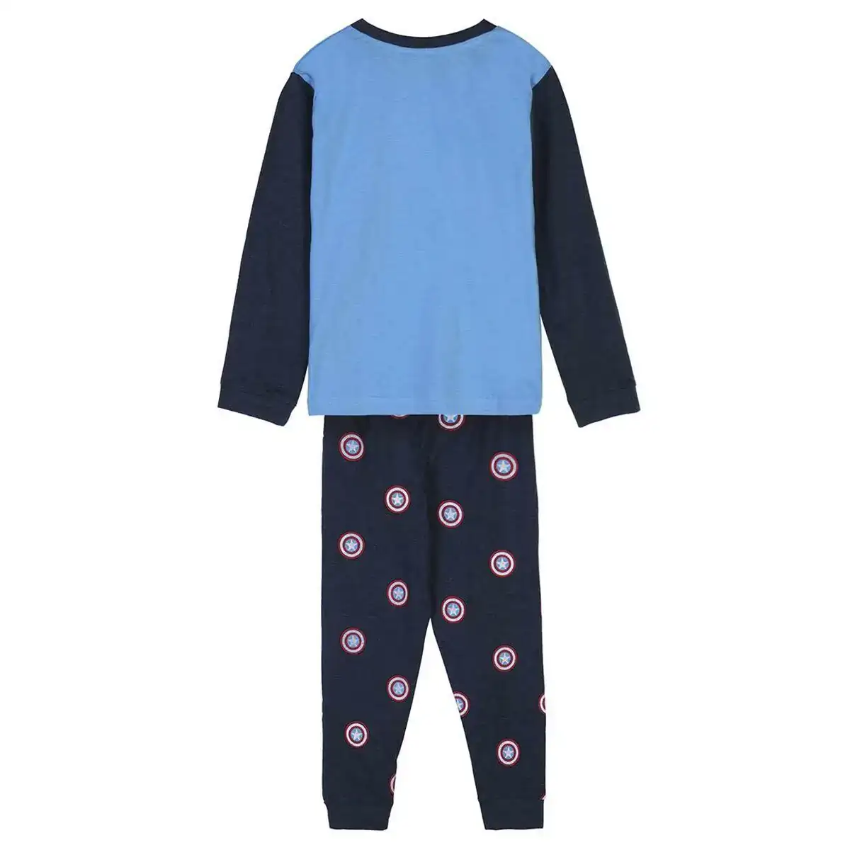 Pyjama enfant marvel bleu_3351. DIAYTAR COTE D'IVOIRE - Là où la Qualité est Non Négociable. Parcourez notre boutique en ligne pour découvrir des produits qui incarnent le raffinement et l'excellence du Côte d'Ivoire.