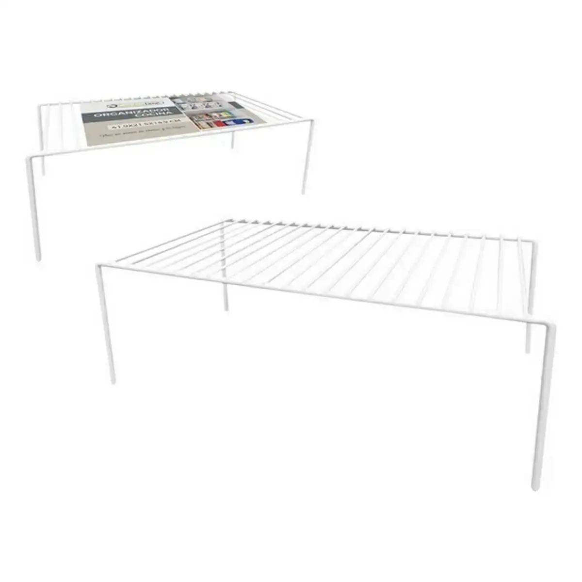 Rangement placard cuisine confortime me tal blanc 41 9 x 21 x 14 9 cm_2151. DIAYTAR COTE D'IVOIRE - Votre Destination Shopping Exquise. Explorez notre boutique en ligne et découvrez des trésors qui ajoutent une touche de sophistication à votre style et à votre espace.