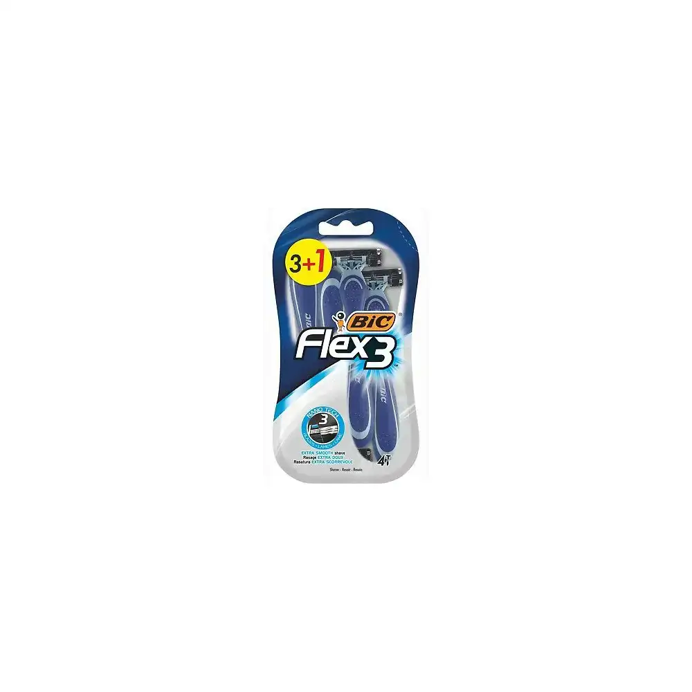 Rasoir manuel bic flex3 4 uds_8876. DIAYTAR COTE D'IVOIRE - L'Odyssée du Shopping à Votre Portée. Parcourez notre boutique en ligne et partez à la découverte d'articles qui rendront chaque jour spécial.