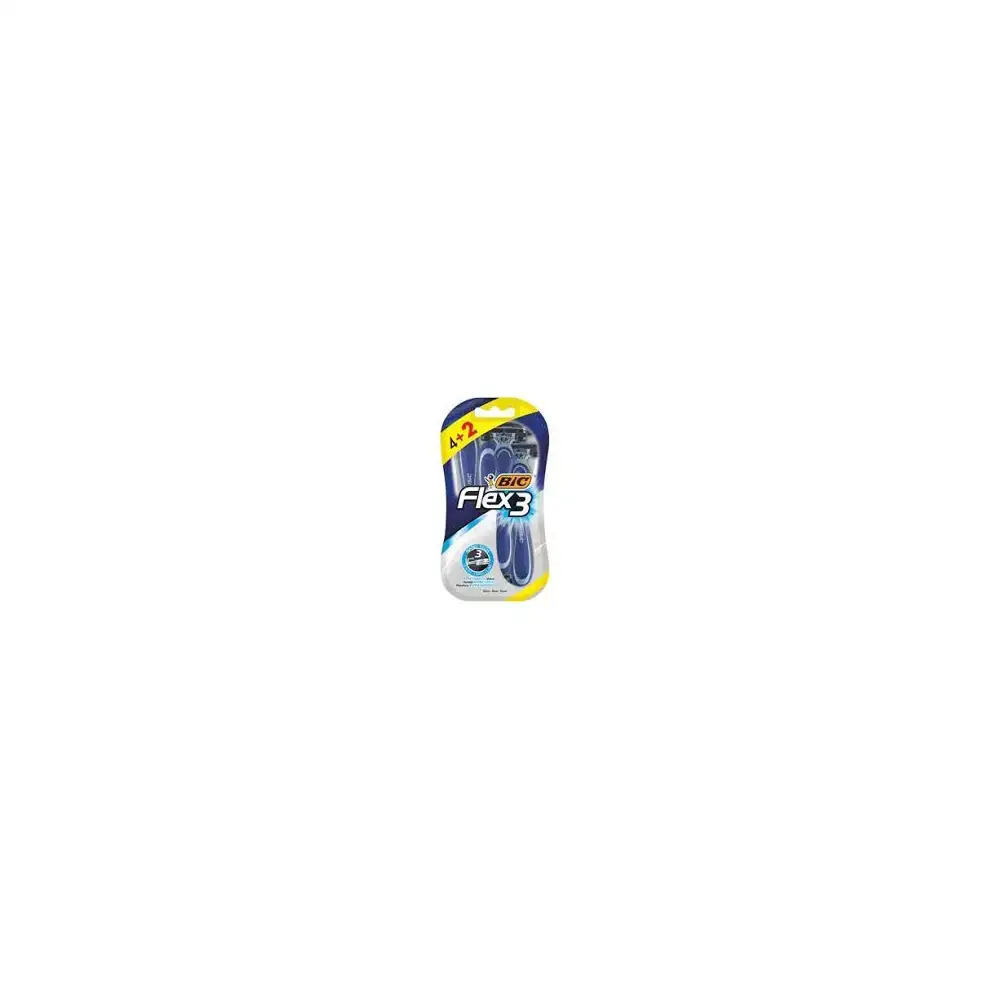 Rasoir manuel bic flex3 6 uds_8549. DIAYTAR COTE D'IVOIRE - Votre Destination Shopping d'Exception. Parcourez nos rayons virtuels et choisissez des produits qui incarnent l'excellence et la diversité.