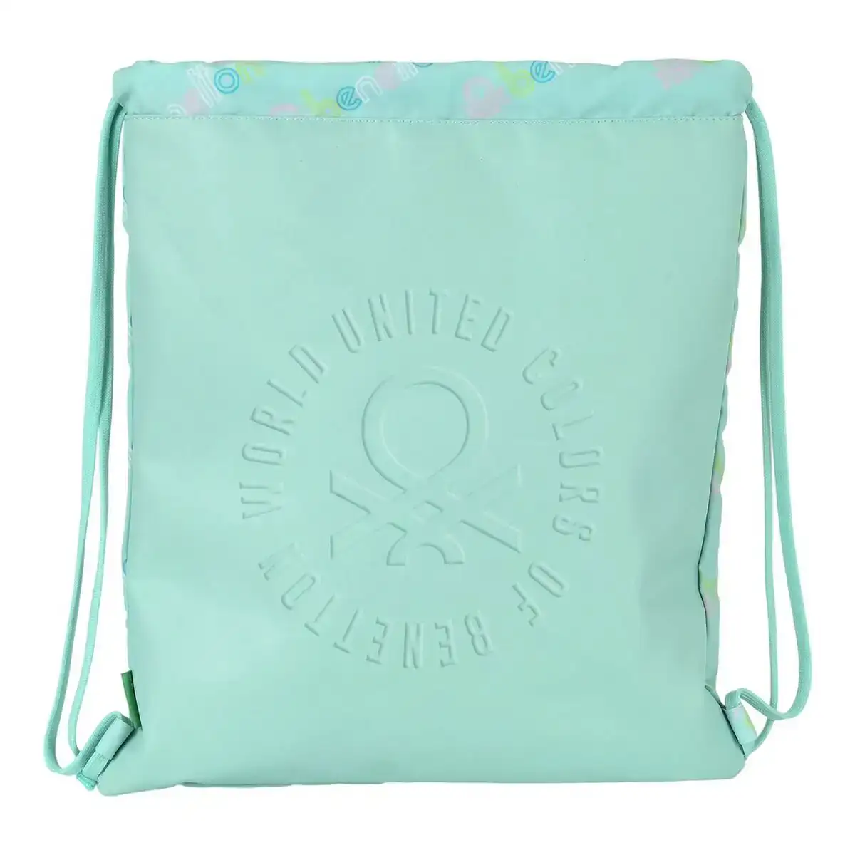 Sac a dos a cordes benetton world mint 35 x 40 x 1 cm_4266. Bienvenue dans l'univers captivant de DIAYTAR COTE D'IVOIRE - Votre Plateforme de Shopping Tout-en-Un. Parcourez notre boutique en ligne pour découvrir des produits uniques, allant des articles ménagers aux élégants accessoires de mode.