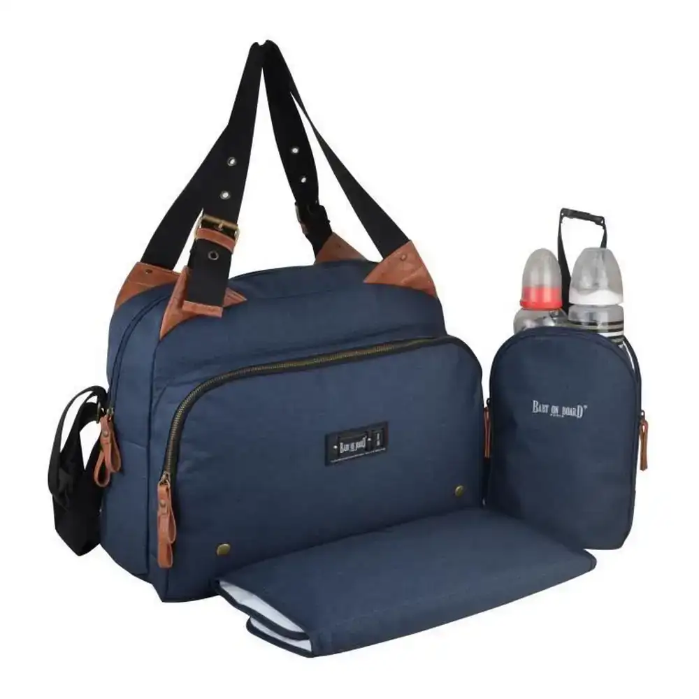 Sac a langer baby on board_8875. DIAYTAR COTE D'IVOIRE - Votre Boutique en Ligne, Votre Histoire. Explorez notre sélection et découvrez des produits qui reflètent votre parcours et vos aspirations, un achat à la fois.