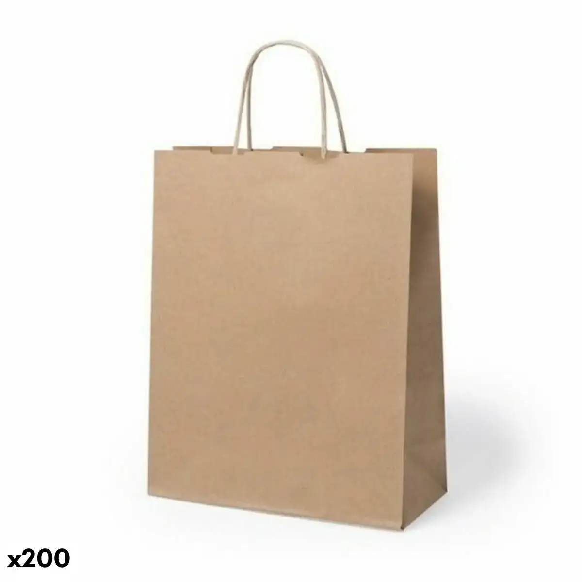 Sac en papier 145484 200 unite s_3996. Votre Destination de Choix: DIAYTAR COTE D'IVOIRE - Où l'Authenticité Rencontre la Commodité. Faites l'expérience de magasiner en ligne pour des articles qui incarnent la richesse culturelle et la modernité du Côte d'Ivoire.