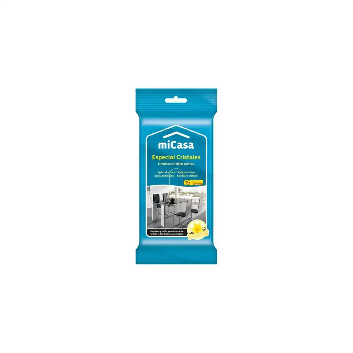 Sachets de lingettes de nettoyage ste riles paquet micasa nettoyant pour vitres 15 uds_4736. DIAYTAR COTE D'IVOIRE - Où Choisir Devient une Découverte. Explorez notre boutique en ligne et trouvez des articles qui vous surprennent et vous ravissent à chaque clic.