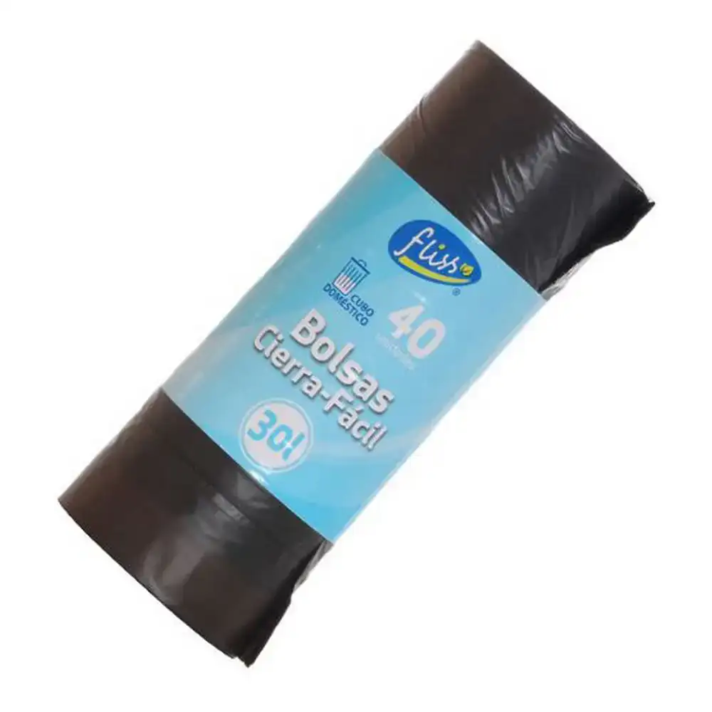 Sacs poubelle fliss 40 uds 30 l_6794. DIAYTAR COTE D'IVOIRE - Votre Portail Vers l'Exclusivité. Explorez notre boutique en ligne pour découvrir des produits uniques et raffinés, conçus pour ceux qui recherchent l'excellence.