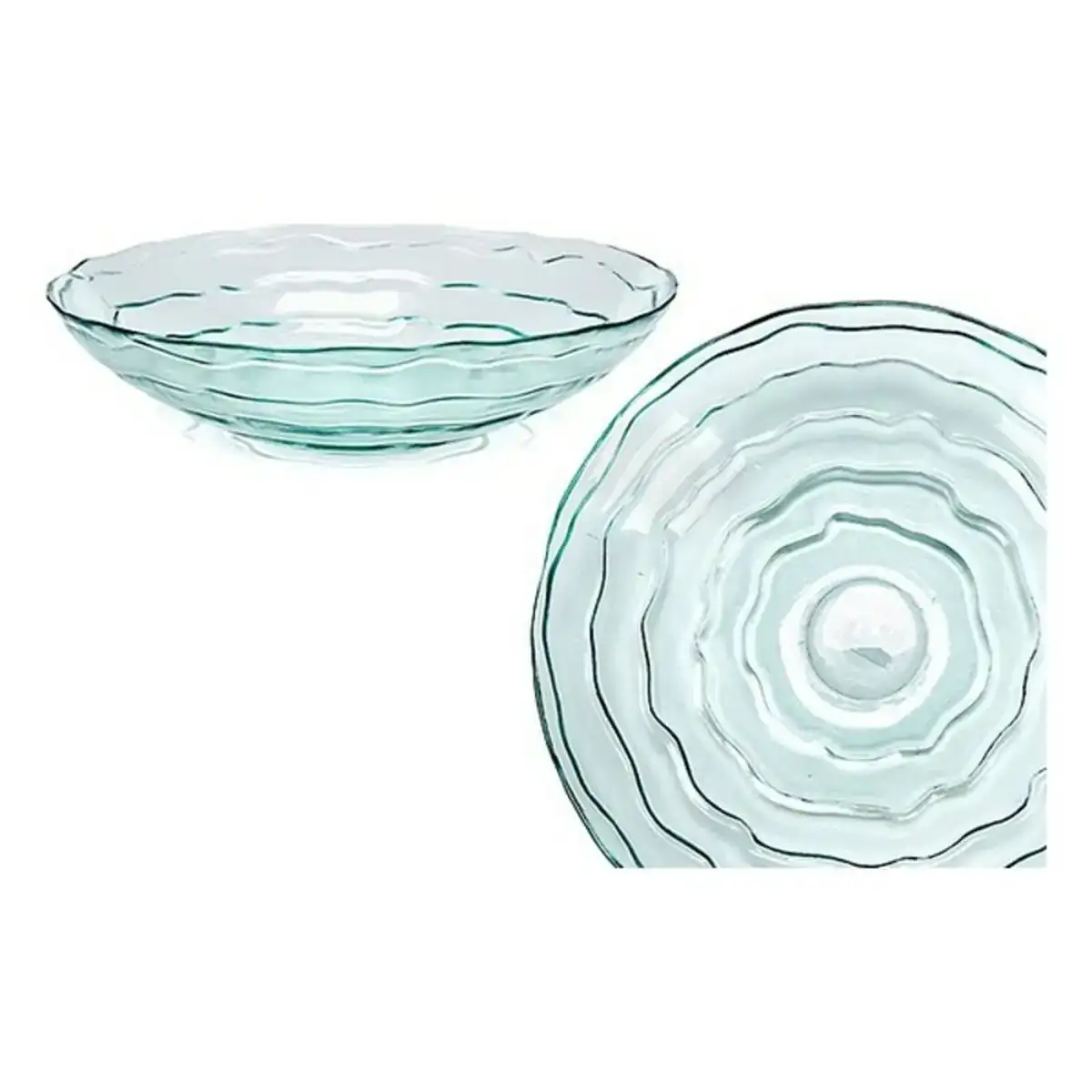 Saladier 39 cm verre recycle_3874. DIAYTAR COTE D'IVOIRE - Votre Passage Vers l'Excellence Shopping. Découvrez un catalogue en ligne qui offre une expérience d'achat exceptionnelle, avec des produits soigneusement sélectionnés pour satisfaire tous les goûts.