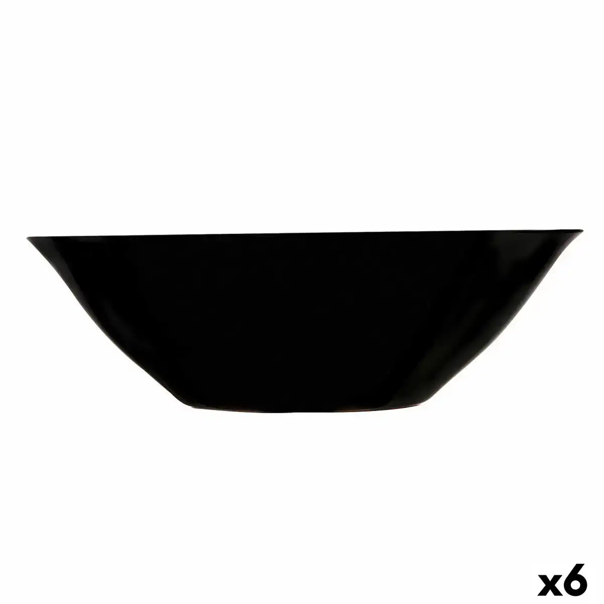 Saladier luminarc carine verre noir ø 27 cm 6 unite s_6081. DIAYTAR COTE D'IVOIRE - Où Choisir est un Acte de Création. Naviguez à travers notre plateforme et choisissez des produits qui complètent votre histoire personnelle.