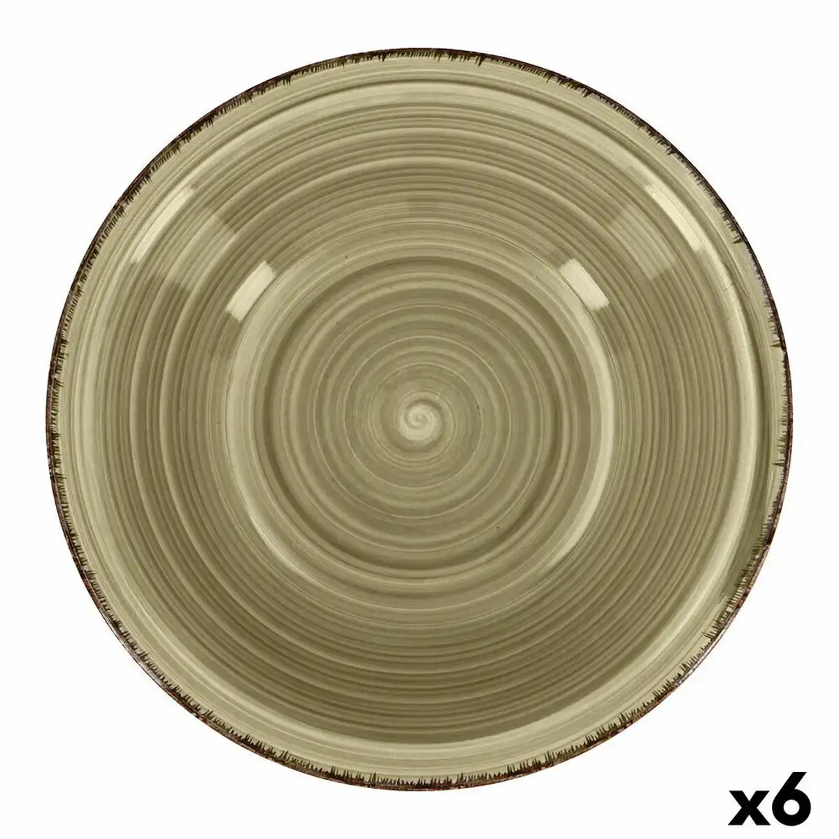 Saladier quid vita natura ce ramique vert 6 unite s pack 6x_9443. DIAYTAR COTE D'IVOIRE - Là où Chaque Produit a son Histoire. Découvrez notre gamme de produits, chacun portant en lui le récit de l'artisanat et de la passion, pour vous offrir une expérience de shopping authentique.