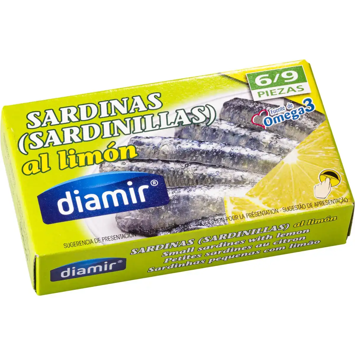 Sardines diamir 90 g citron_7488. Bienvenue sur DIAYTAR COTE D'IVOIRE - Là où le Shopping Devient une Aventure. Explorez notre catalogue et dénichez des trésors qui élargiront votre horizon shopping.
