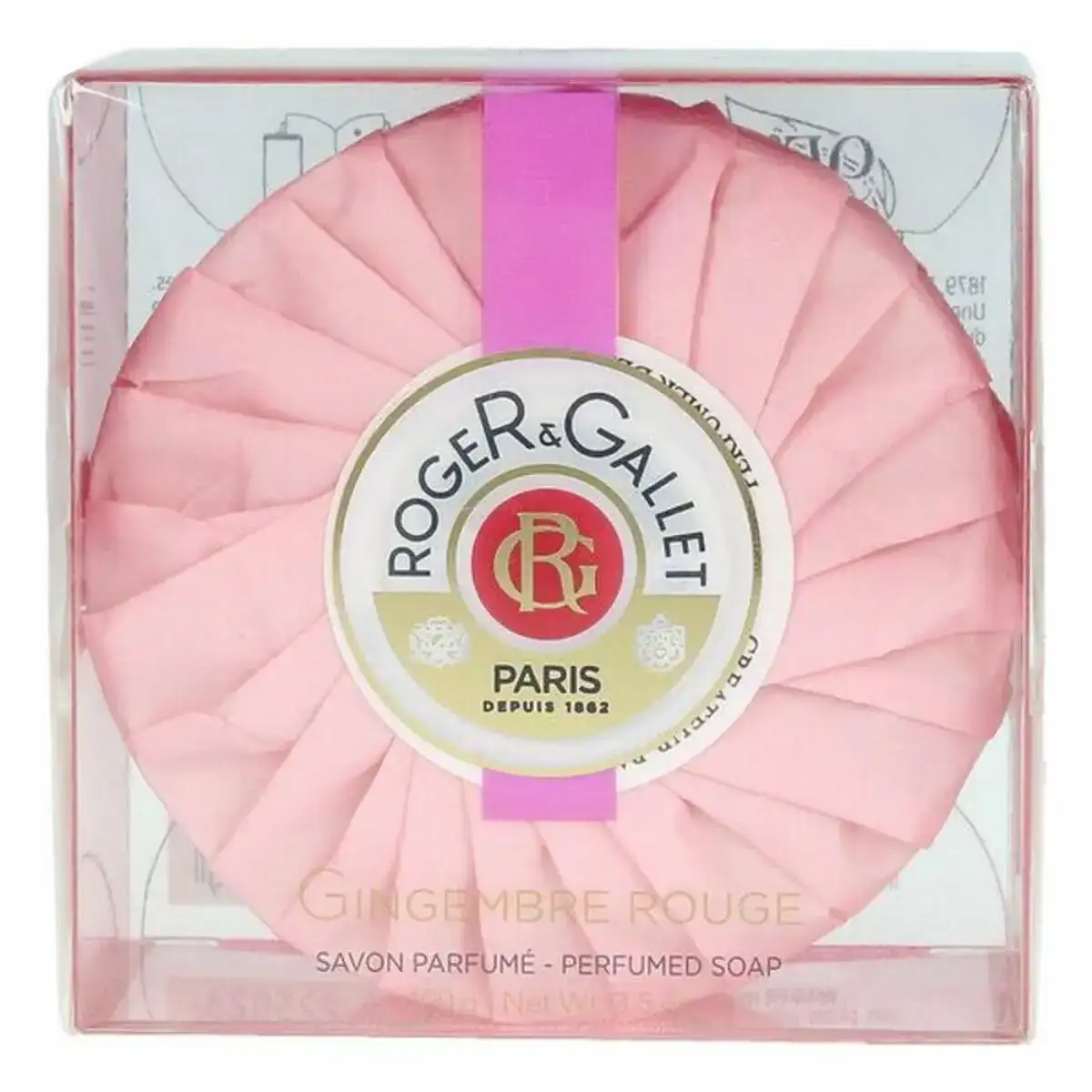 Savon parfume gingembre rouge roger gallet 100 g_8754. DIAYTAR COTE D'IVOIRE - L'Art de Vivre l'Excellence au Quotidien. Explorez notre gamme et choisissez des produits qui ajoutent une note de prestige à votre vie.