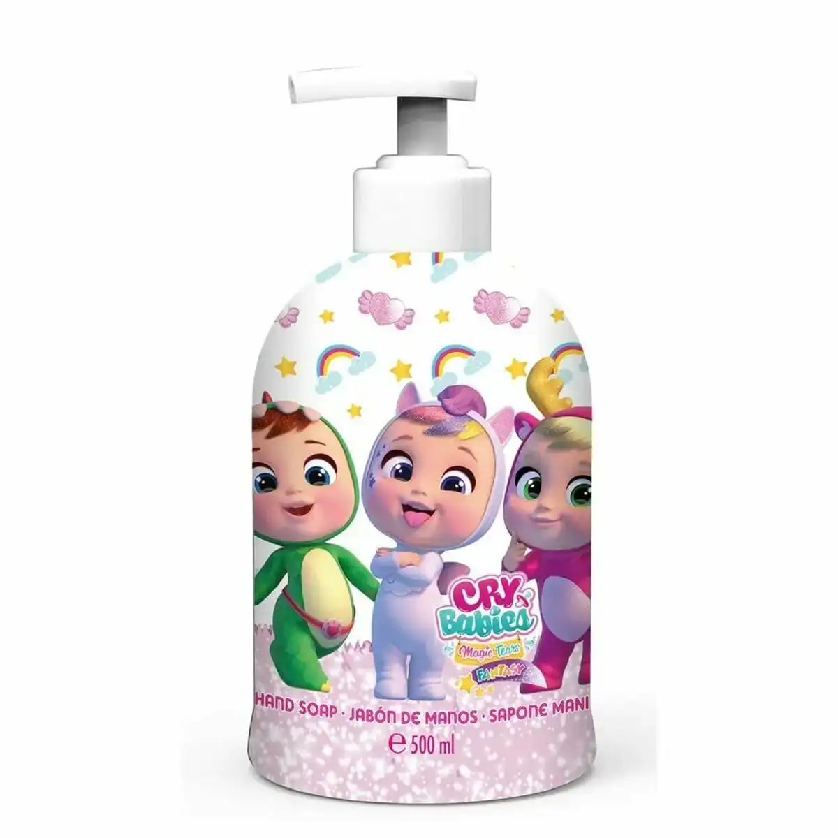 Savon pour les mains cartoon cry babies 500 ml_8687. Entrez dans le Monde de DIAYTAR COTE D'IVOIRE - Où Chaque Article Raconte une Histoire Unique. Explorez notre boutique en ligne pour dénicher des trésors qui incarnent l'âme du Côte d'Ivoire.