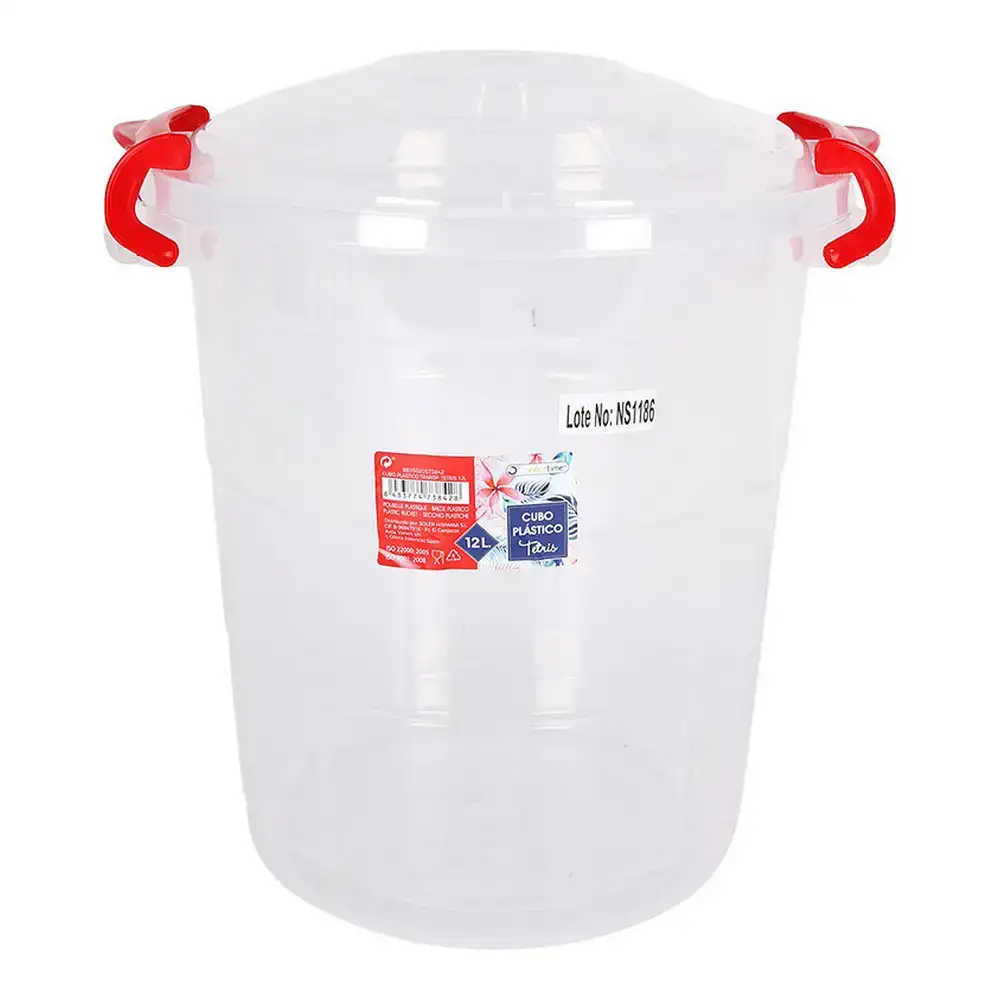 Seau confortime tetris plastique transparent 12 l_6392. DIAYTAR COTE D'IVOIRE - L'Art de Vivre l'Excellence au Quotidien. Explorez notre gamme et choisissez des produits qui ajoutent une note de prestige à votre vie.