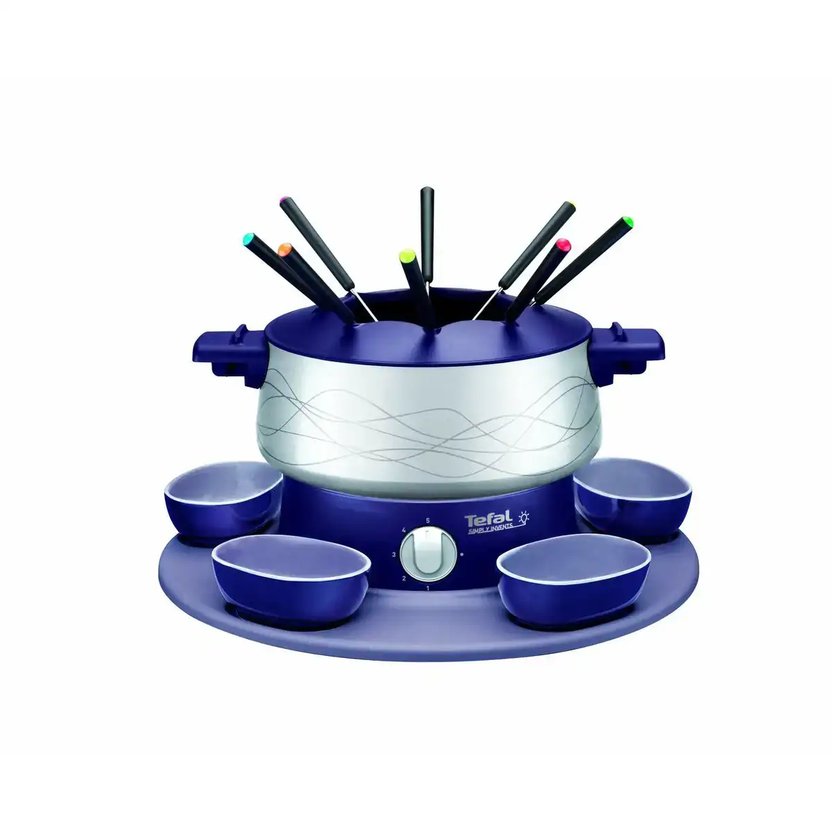 Service a fondue en acier inoxydable tefal ef351412 800 w_4224. Bienvenue chez DIAYTAR COTE D'IVOIRE - Où Chaque Produit a son Histoire. Découvrez notre sélection unique et trouvez des articles qui racontent la richesse culturelle et artistique du Côte d'Ivoire.