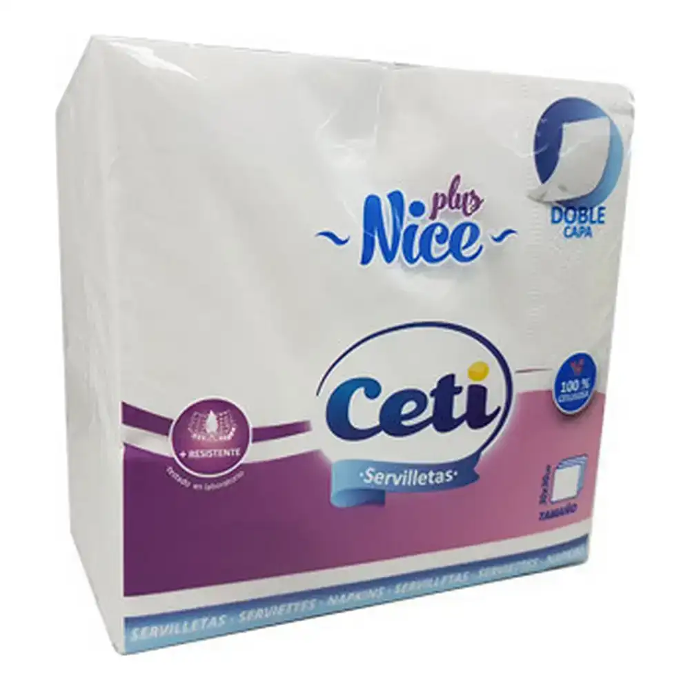 Serviette en papier ceti blanc 30 x 30 cm_8287. DIAYTAR COTE D'IVOIRE - Votre Destinée Shopping Personnalisée. Plongez dans notre boutique en ligne et créez votre propre expérience de shopping en choisissant parmi nos produits variés.