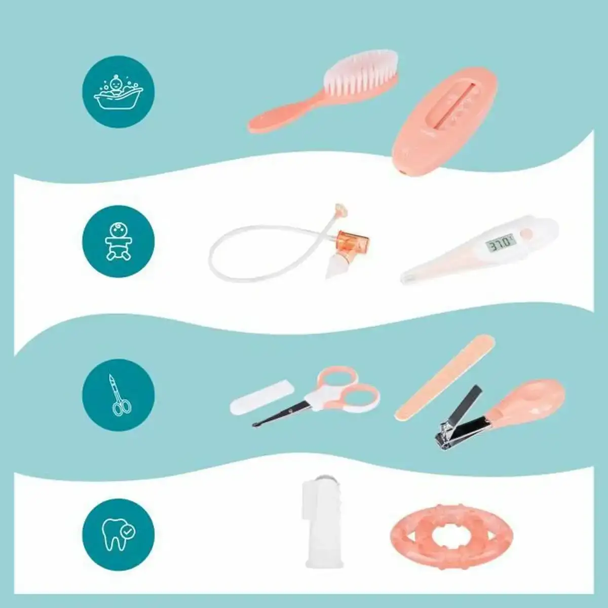 Set d hygie ne babymoov gris rose_9530. DIAYTAR COTE D'IVOIRE - Où Chaque Produit est une Histoire à Raconter. Découvrez notre sélection de produits qui vous permettent de créer votre propre récit à travers vos achats.