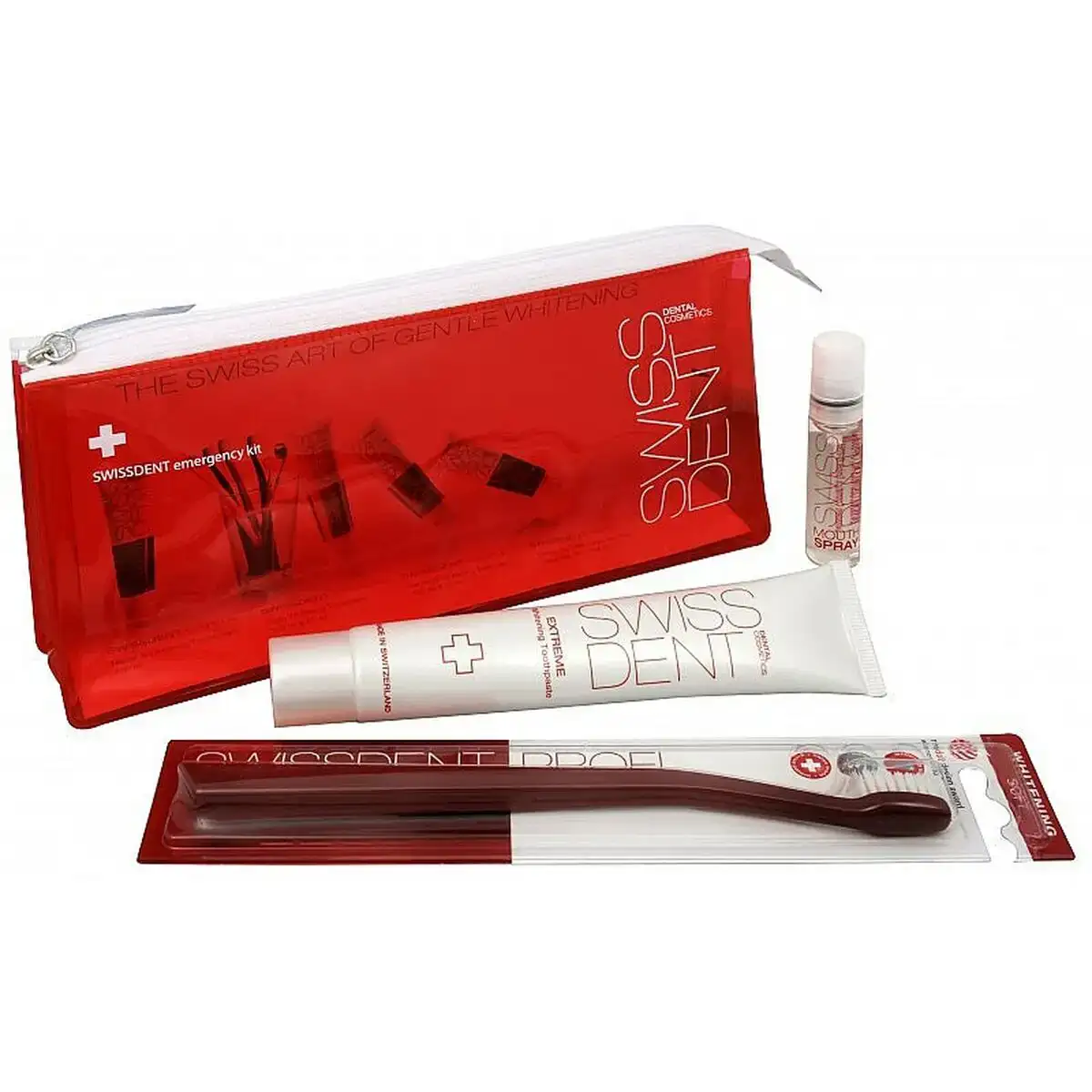 Set d hygie ne bucco dentaire swissdent 4 pie ces_9415. DIAYTAR COTE D'IVOIRE - Votre Destination Shopping Exquise. Explorez notre boutique en ligne et découvrez des trésors qui ajoutent une touche de sophistication à votre style et à votre espace.