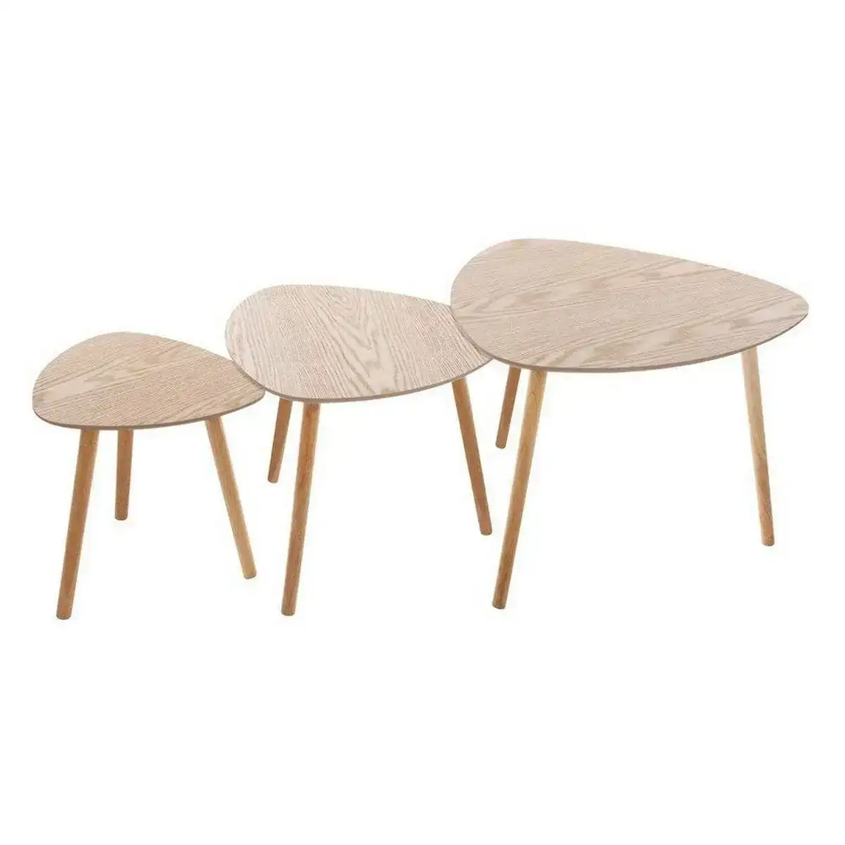 Set de 3 tables atmosphera mileo bois_4647. Entrez dans l'Univers de DIAYTAR COTE D'IVOIRE - Où Choisir est un Plaisir. Explorez notre catalogue diversifié et trouvez des articles qui reflètent vos goûts et votre personnalité.