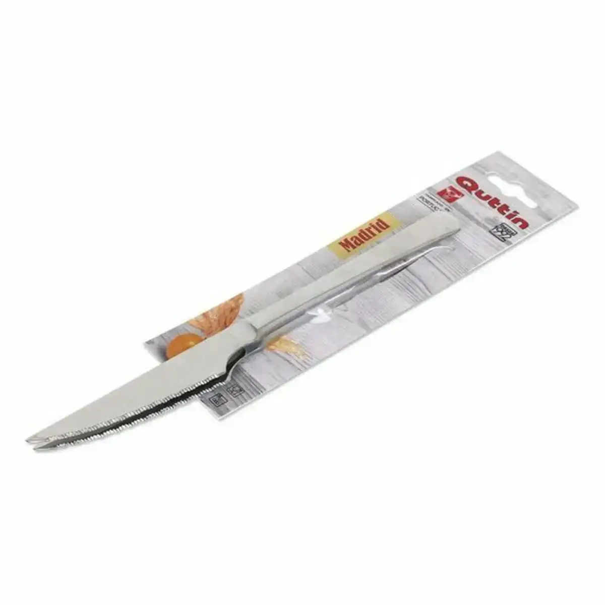 Set de couteaux a viande madrid quttin 21 cm_2386. Bienvenue sur DIAYTAR COTE D'IVOIRE - Où Chaque Article a son Histoire. Découvrez notre sélection méticuleuse de produits qui racontent l'authenticité et la beauté du Côte d'Ivoire.
