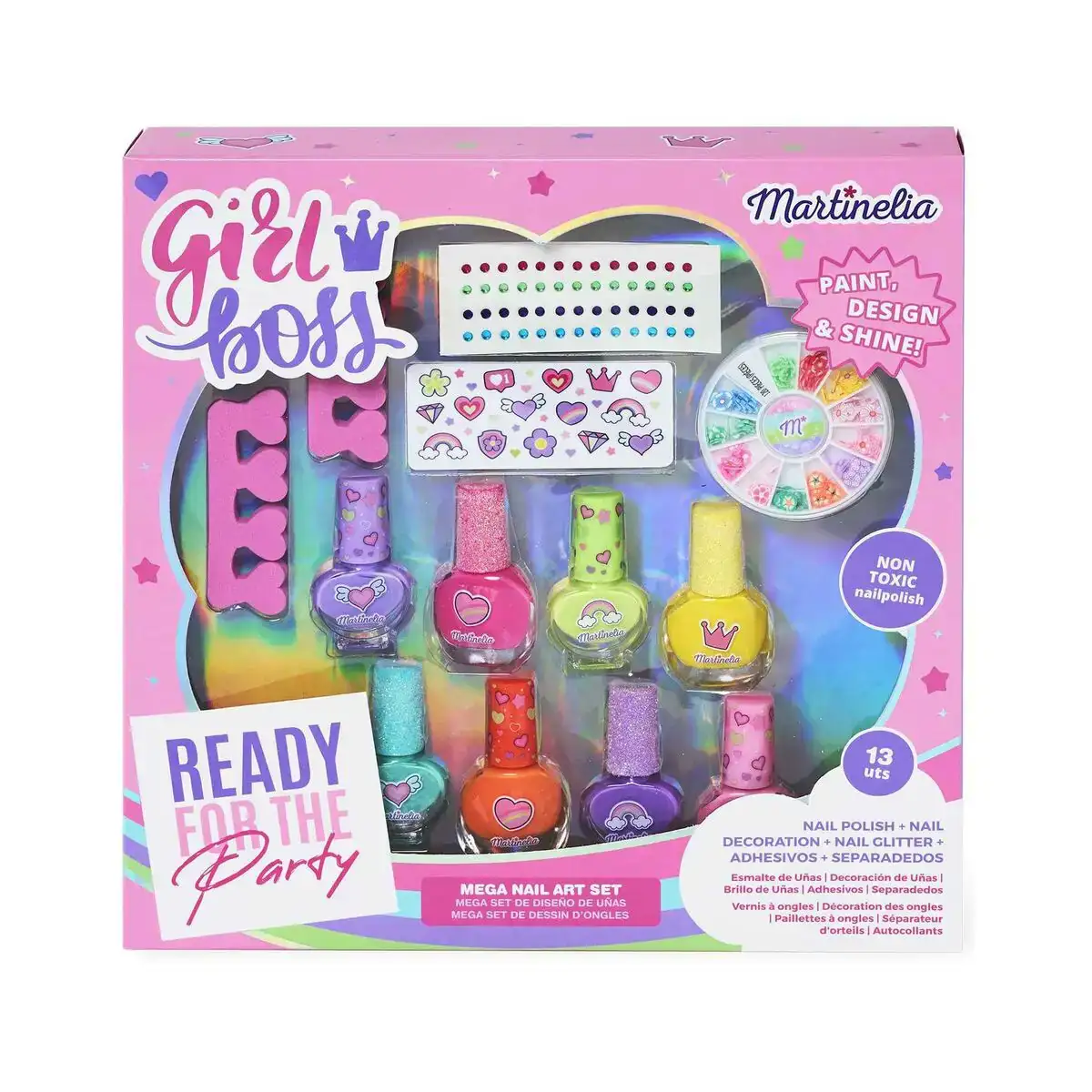Set de maquillage pour enfants martinelia supergirl mega nail art 13 pie ces_7966. Bienvenue chez DIAYTAR COTE D'IVOIRE - Où Chaque Article Est une Découverte. Naviguez à travers nos offres et laissez-vous surprendre par des trésors cachés qui enrichiront votre vie.