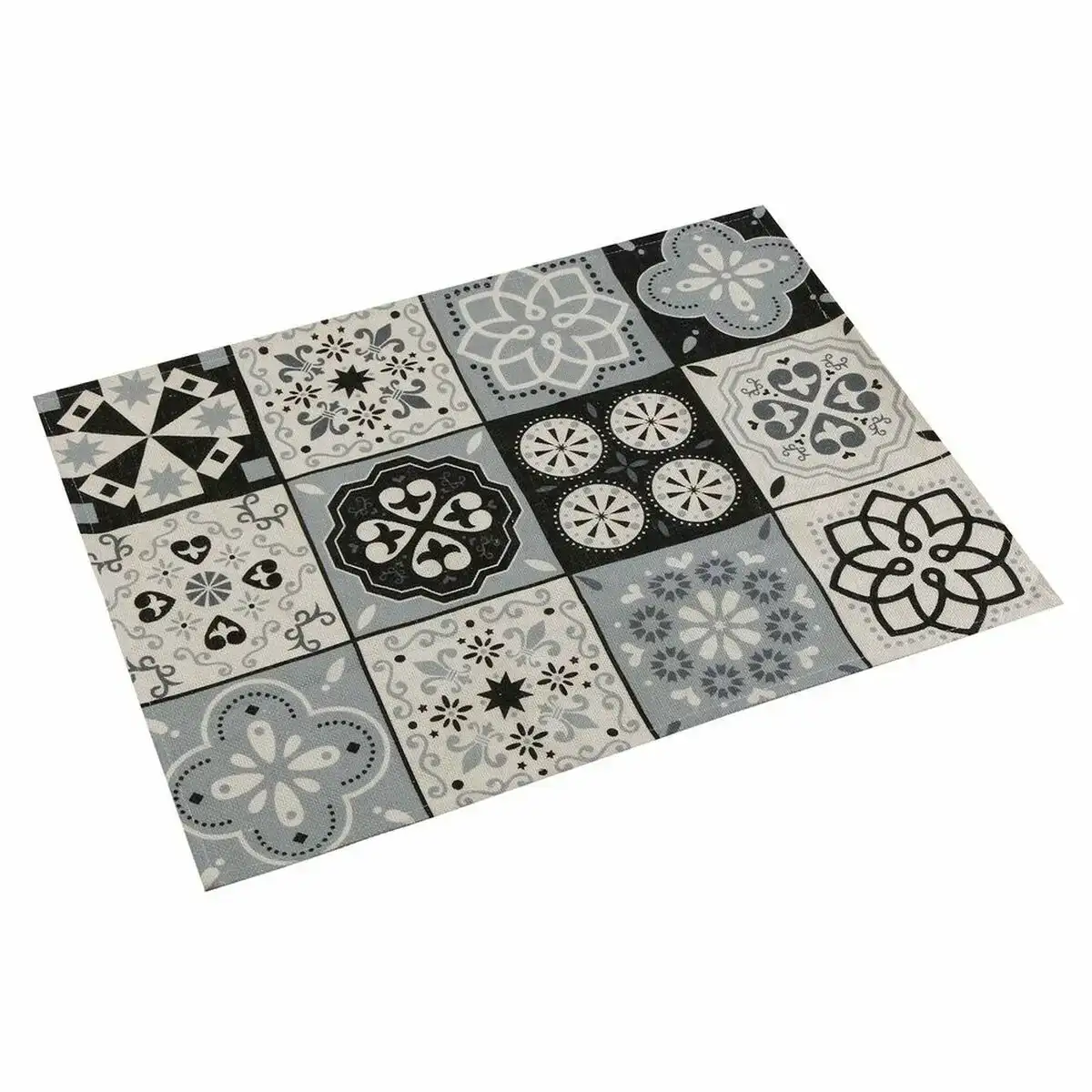 Set de table versa mosaic noir polyester 36 x 0 5 x 48 cm_8768. DIAYTAR COTE D'IVOIRE - Où Votre Shopping Prend Vie. Explorez notre boutique en ligne pour trouver des articles qui vous ressemblent et qui ajoutent de l'éclat à votre quotidien.