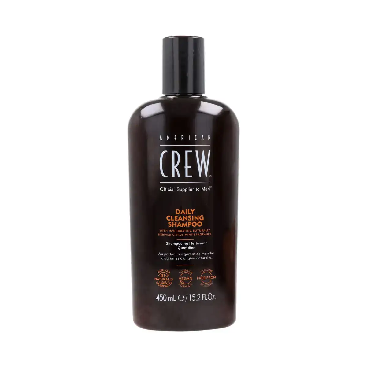 Shampooing american crew crew daily 450 ml_9512. DIAYTAR COTE D'IVOIRE - Votre Marché Virtuel au Côte d'Ivoire. Parcourez notre boutique en ligne pour trouver des trésors cachés, des articles indispensables du quotidien aux joyaux artistiques.