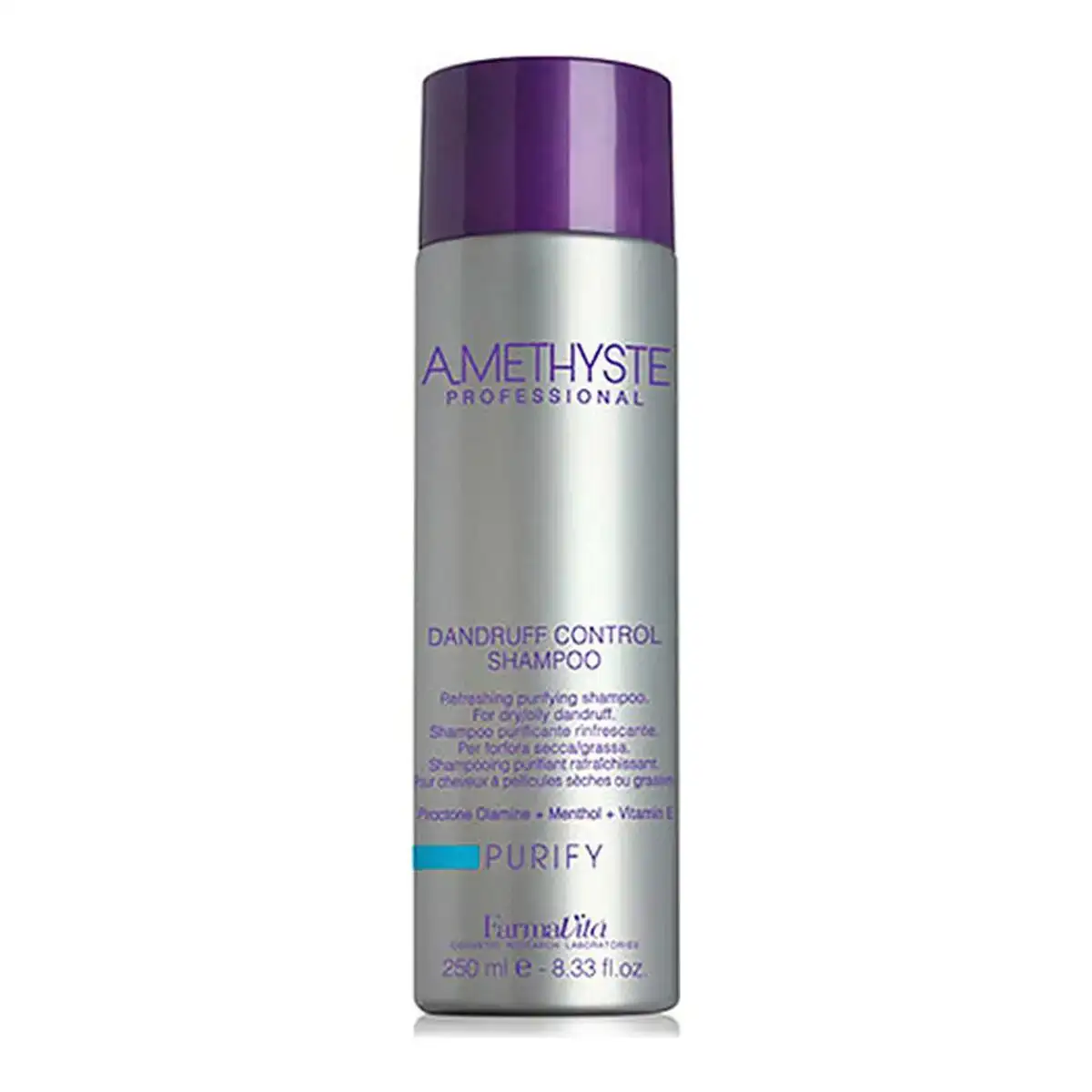 Shampooing antipelliculaire amethyste purify farmavita_3648. DIAYTAR COTE D'IVOIRE - Votre Plateforme pour un Shopping Inspiré. Explorez nos offres variées et découvrez des articles qui stimulent votre créativité et embellissent votre vie.
