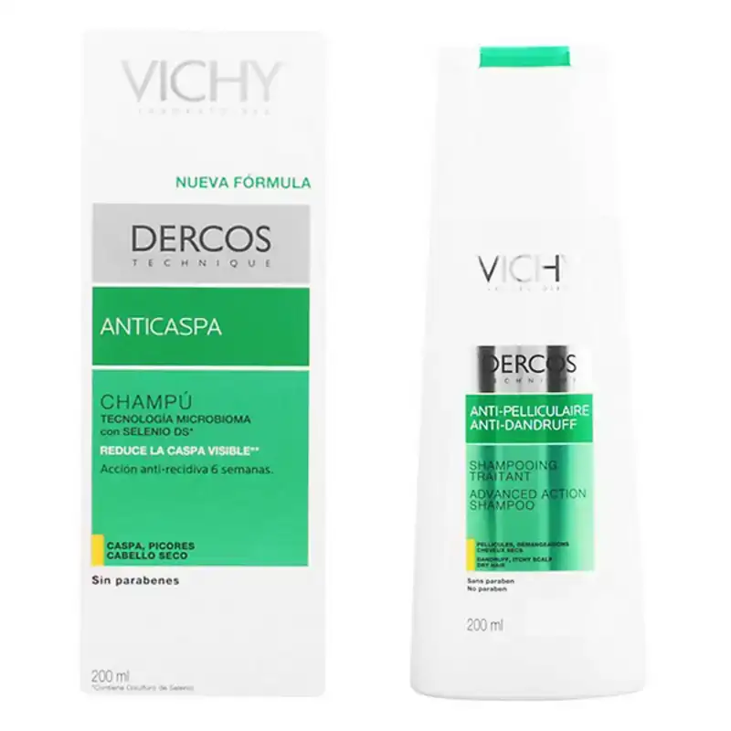 Shampooing antipelliculaire dercos vichy cheveux secs 200 ml_7523. Bienvenue chez DIAYTAR COTE D'IVOIRE - Où Chaque Détail Fait la Différence. Découvrez notre sélection méticuleuse et choisissez des articles qui répondent à vos exigences.