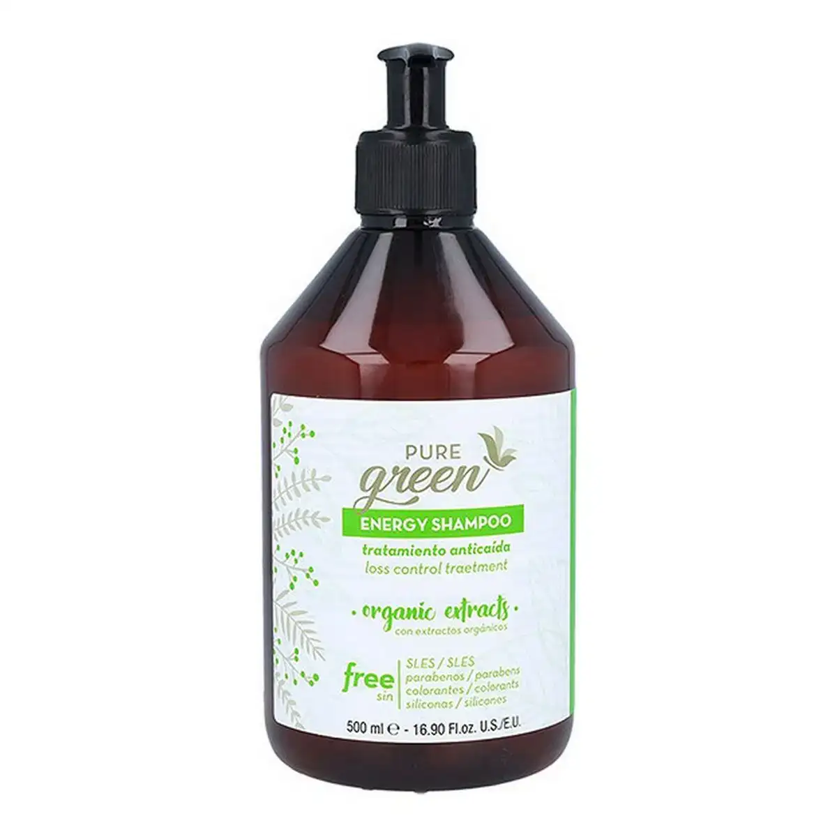 Shampooing energy pure green_8916. DIAYTAR COTE D'IVOIRE - Votre Destination pour un Shopping Éclairé. Parcourez notre boutique en ligne pour découvrir des produits de qualité qui embelliront votre quotidien.