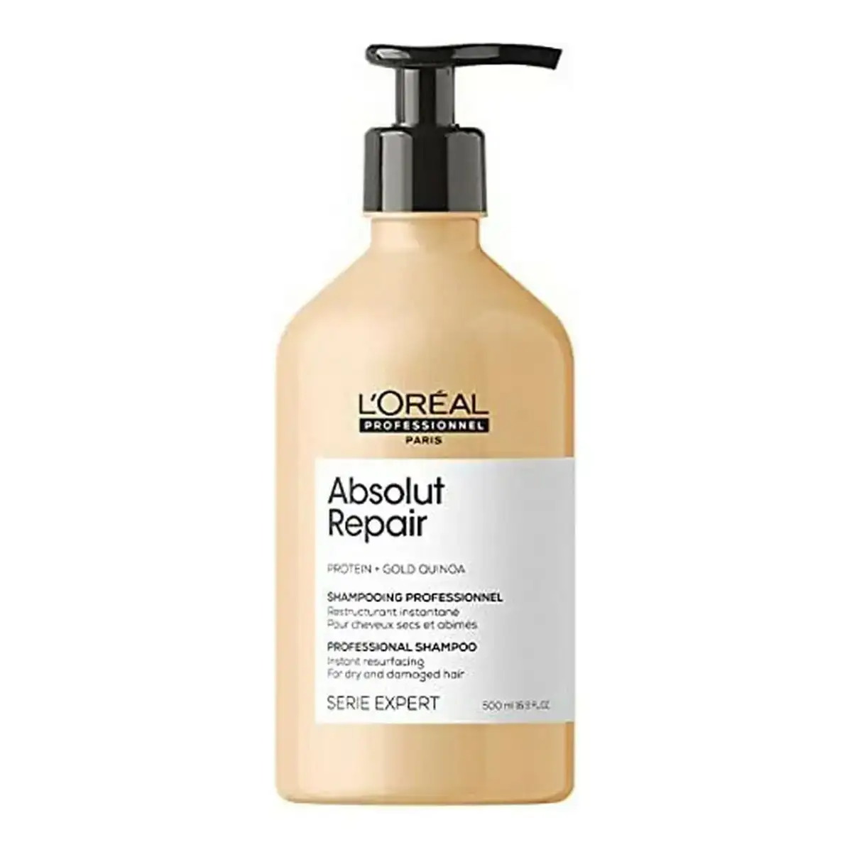 Shampooing expert absolut repair l oreal professionnel paris 500 ml_1088. Bienvenue sur DIAYTAR COTE D'IVOIRE - Votre Fenêtre sur le Shopping Moderne. Parcourez notre boutique en ligne et découvrez des produits qui incarnent l'évolution du style et de la qualité.