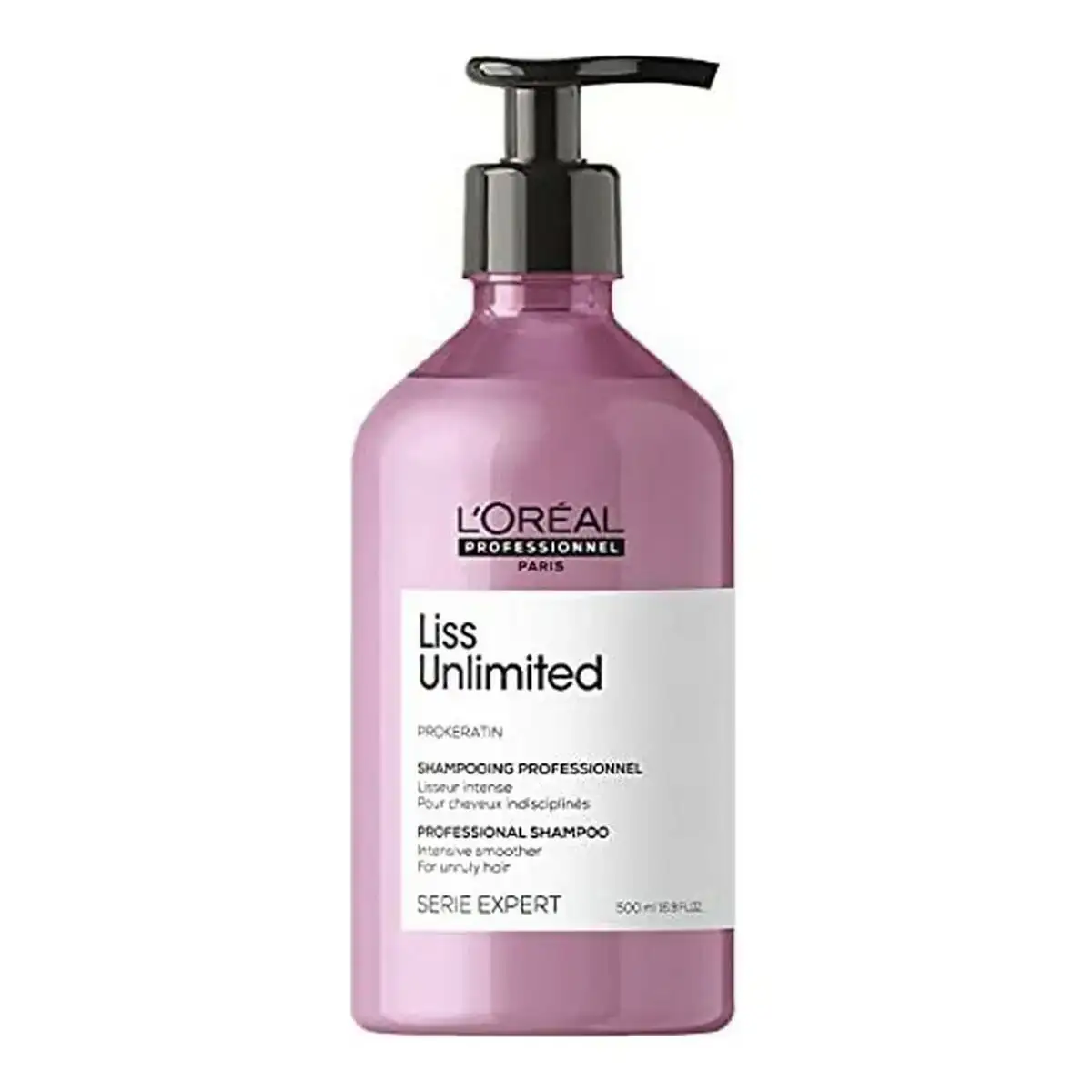 Shampooing expert liss unlimited loreal professionnel paris 500 ml_3515. DIAYTAR COTE D'IVOIRE - L'Art de Choisir, l'Art de Se Distinquer. Naviguez à travers notre catalogue et choisissez des produits qui ajoutent une note d'élégance à votre style unique.