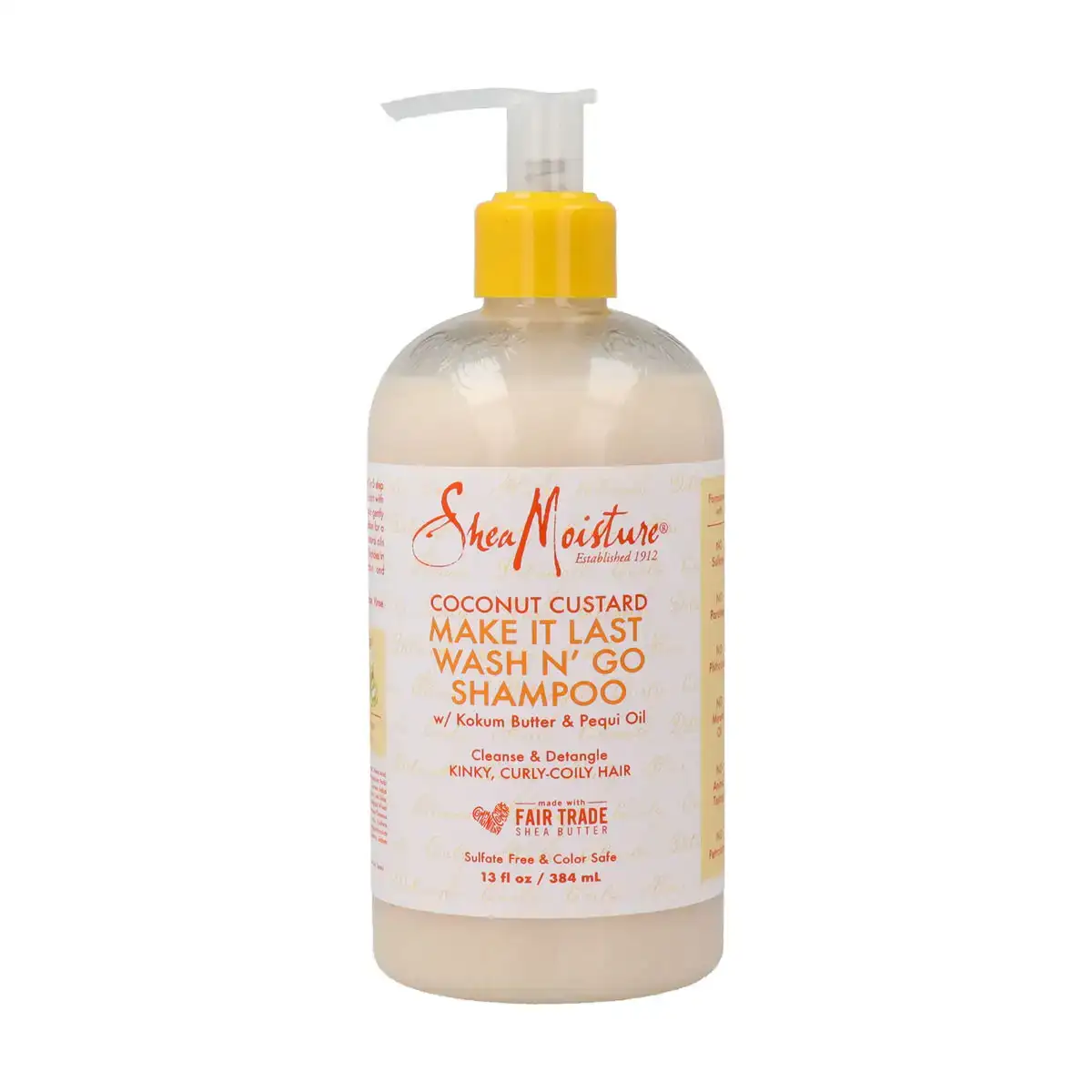 Shampooing shea moisture moisture coconut coconut 384 ml_3803. DIAYTAR COTE D'IVOIRE - Votre Destination Shopping Authentique. Explorez notre boutique en ligne et découvrez des trésors qui reflètent l'âme du Côte d'Ivoire, pour une expérience shopping unique.