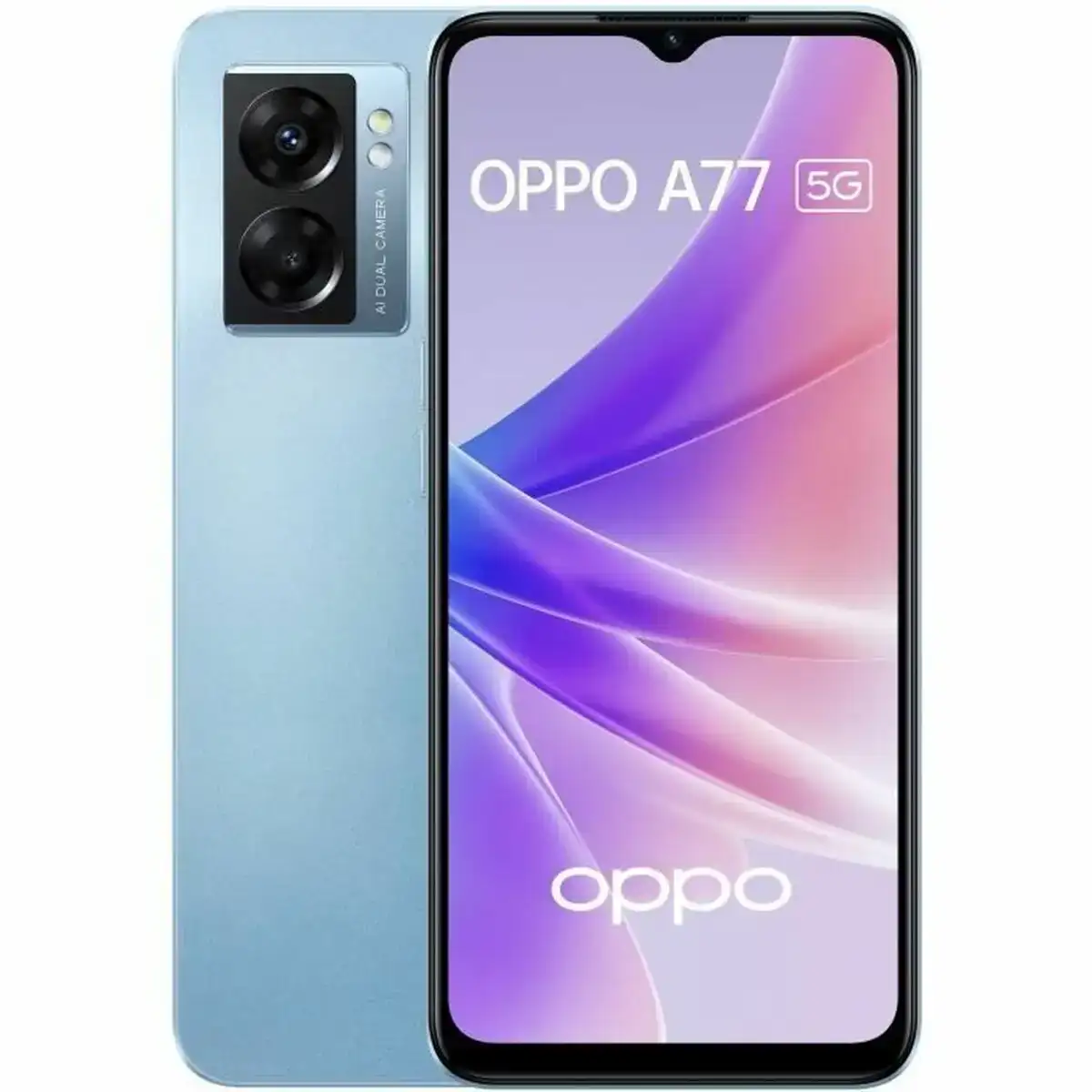 Smartphone oppo a77 6 56 128 go ram bleu_1647. Bienvenue sur DIAYTAR COTE D'IVOIRE - Là où Chaque Objet a une Âme. Plongez dans notre catalogue et trouvez des articles qui portent l'essence de l'artisanat et de la passion.