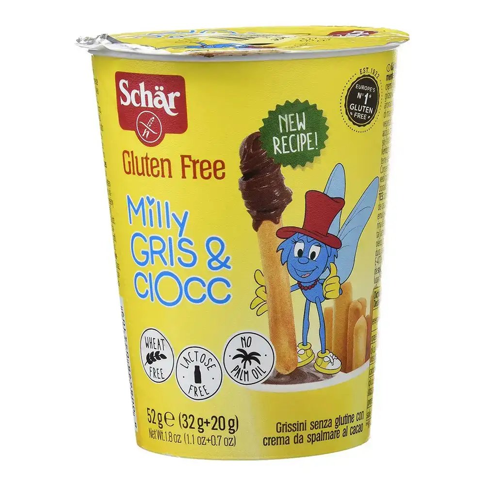 Snacks schar milly gris ciocc 52 g_3292. DIAYTAR COTE D'IVOIRE - Où Choisir est un Acte de Création. Naviguez à travers notre plateforme et choisissez des produits qui complètent votre histoire personnelle.